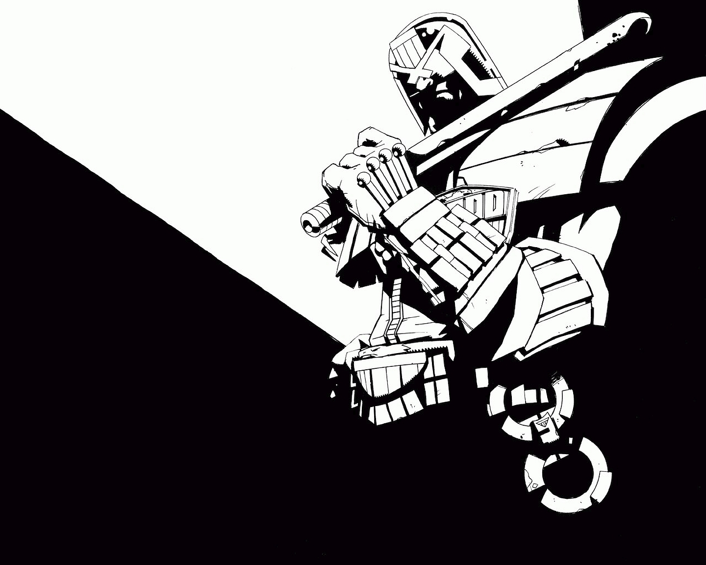 Free download wallpaper Comics, Judge Dredd on your PC desktop