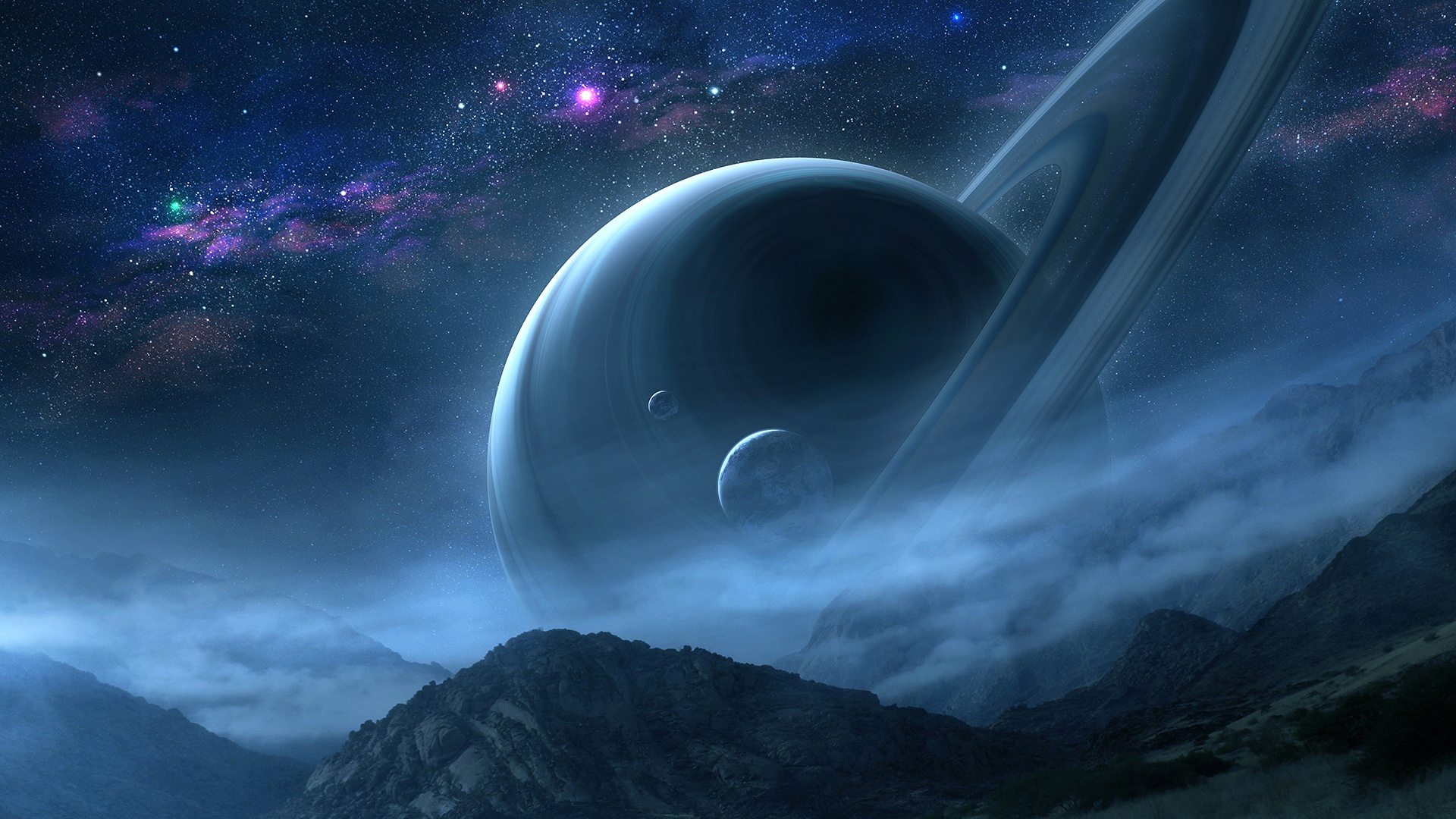 Download mobile wallpaper Planet, Sci Fi, Planet Rise for free.