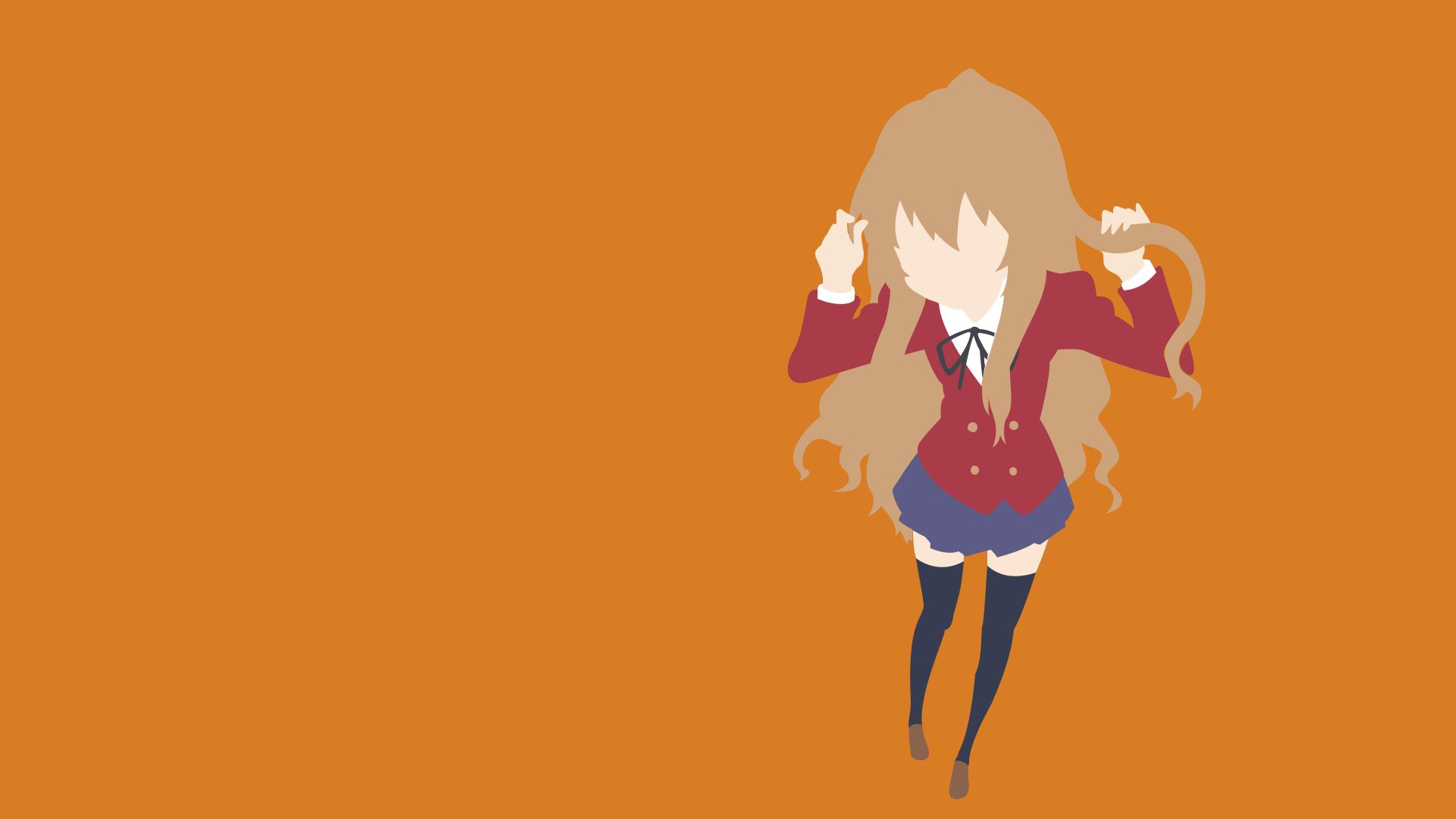 Baixe gratuitamente a imagem Anime, Toradora!, Taiga Aisaka na área de trabalho do seu PC