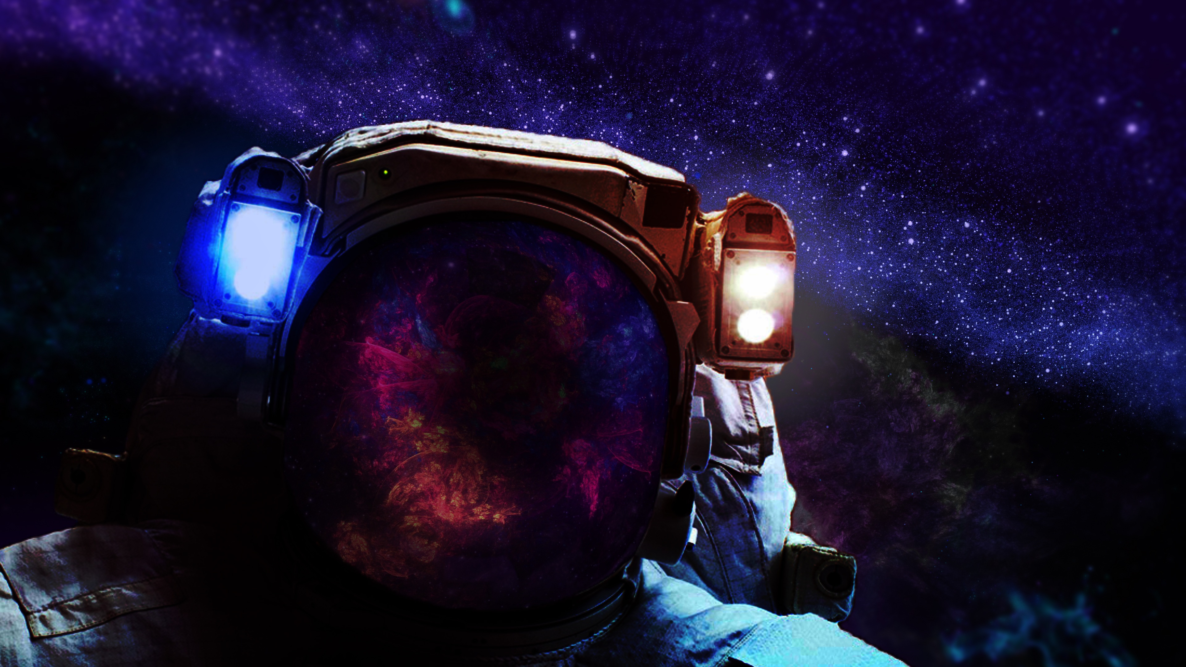 Handy-Wallpaper Science Fiction, Astronaut kostenlos herunterladen.