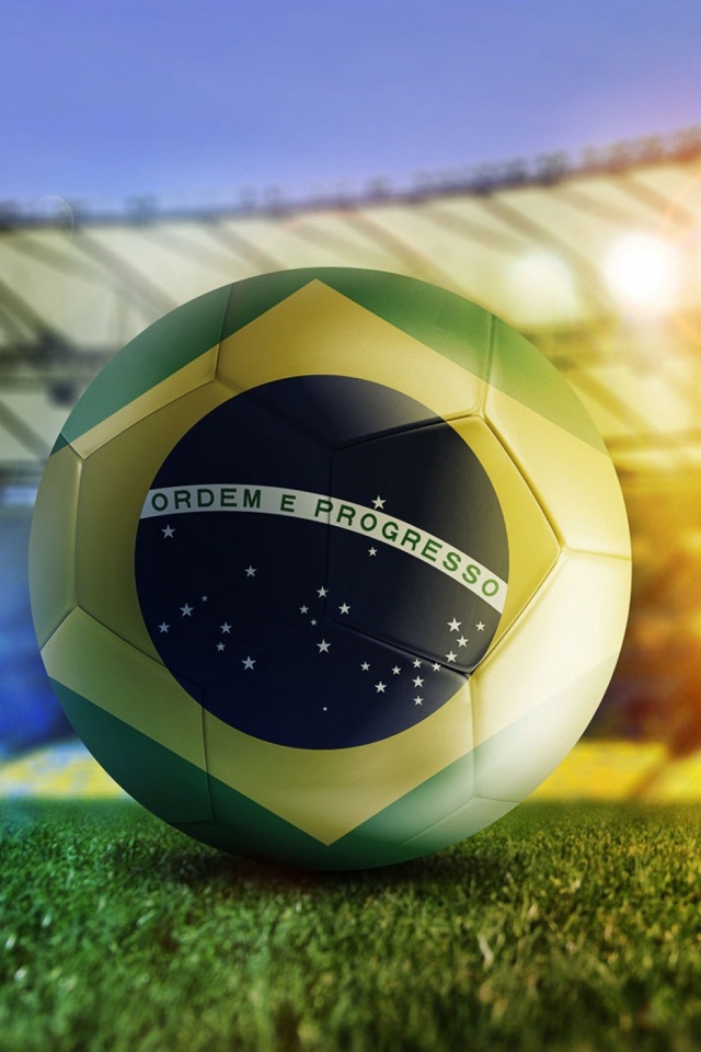 Скачать картинку Футбол, Шар, Бразилия, Мяч, Футбольный, Виды Спорта в телефон бесплатно.
