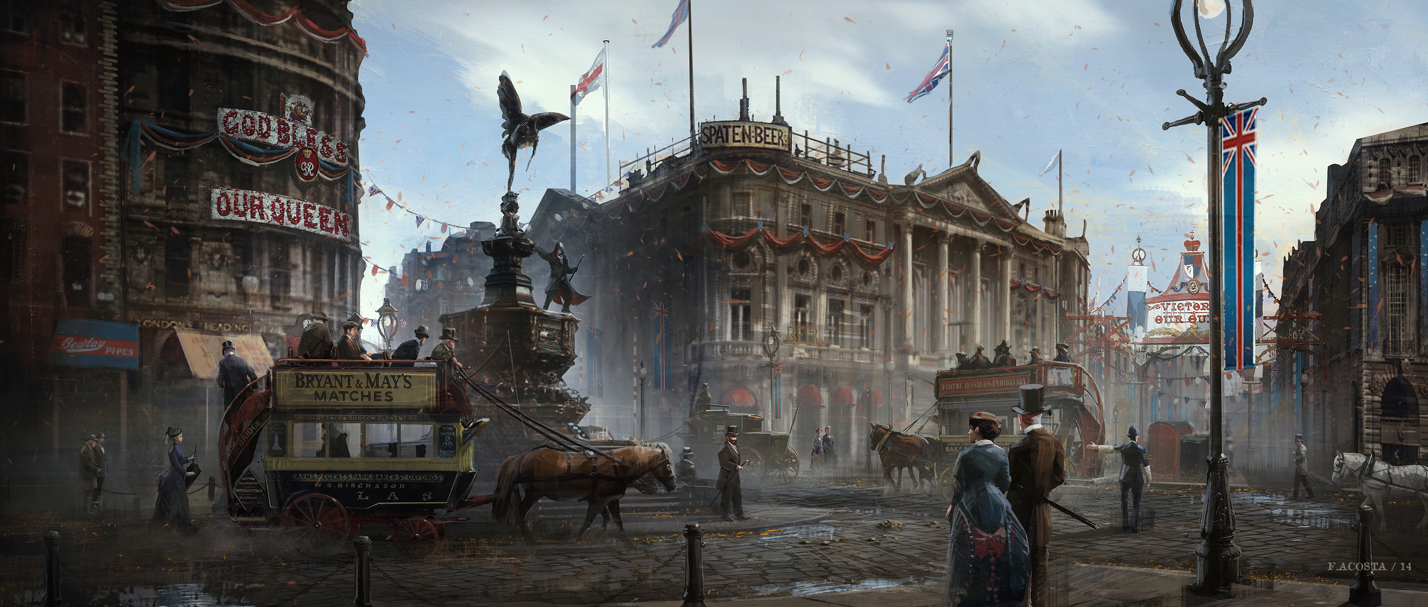 Скачать обои бесплатно Видеоигры, Кредо Ассасина, Assassin's Creed: Синдикат картинка на рабочий стол ПК