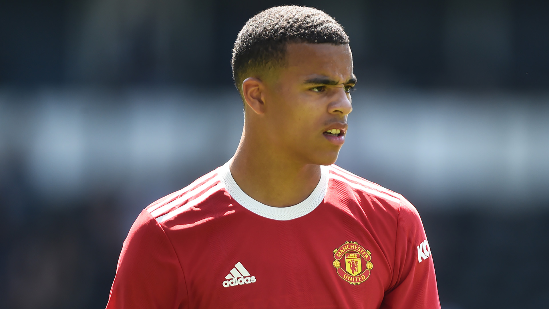 Free download wallpaper Sports, Soccer, Manchester United F C, Mason Greenwood on your PC desktop
