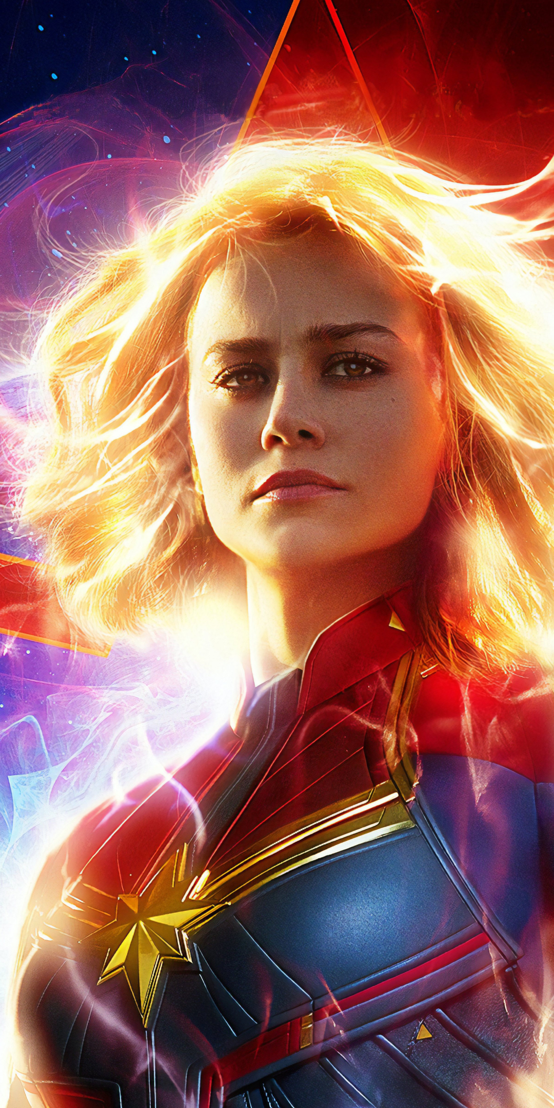 Handy-Wallpaper Filme, Captain Marvel, Brie Larson kostenlos herunterladen.