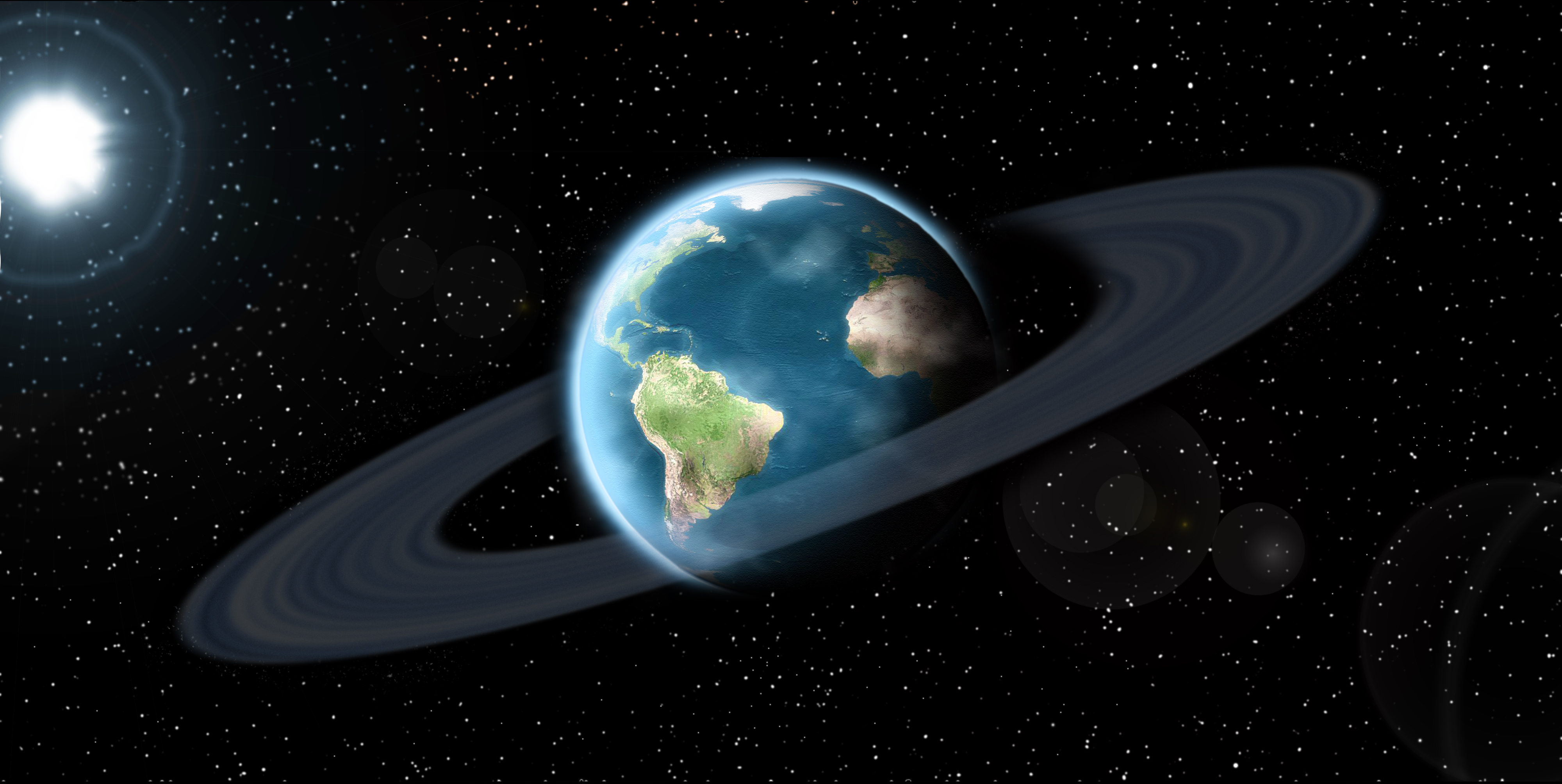 Descarga gratis la imagen Tierra, Planeta, Ciencia Ficción, Anillo Planetario en el escritorio de tu PC
