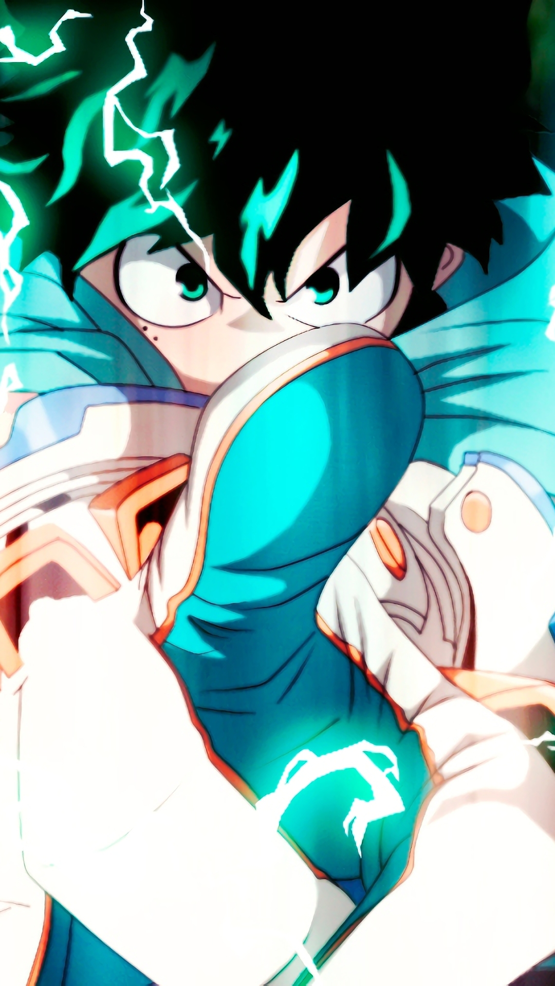 Handy-Wallpaper Grüne Haare, Grüne Augen, Animes, Izuku Midoriya, Boku No Hero Academia kostenlos herunterladen.