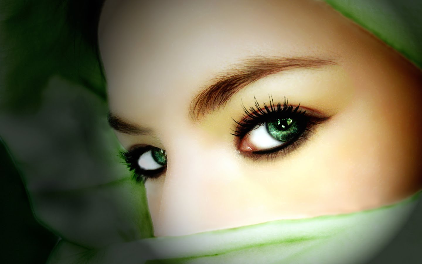 Free download wallpaper Close Up, Eye, Women, Green Eyes on your PC desktop