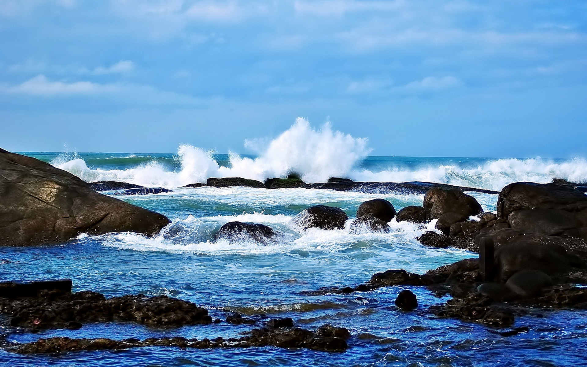 Handy-Wallpaper Welle, Erde/natur kostenlos herunterladen.