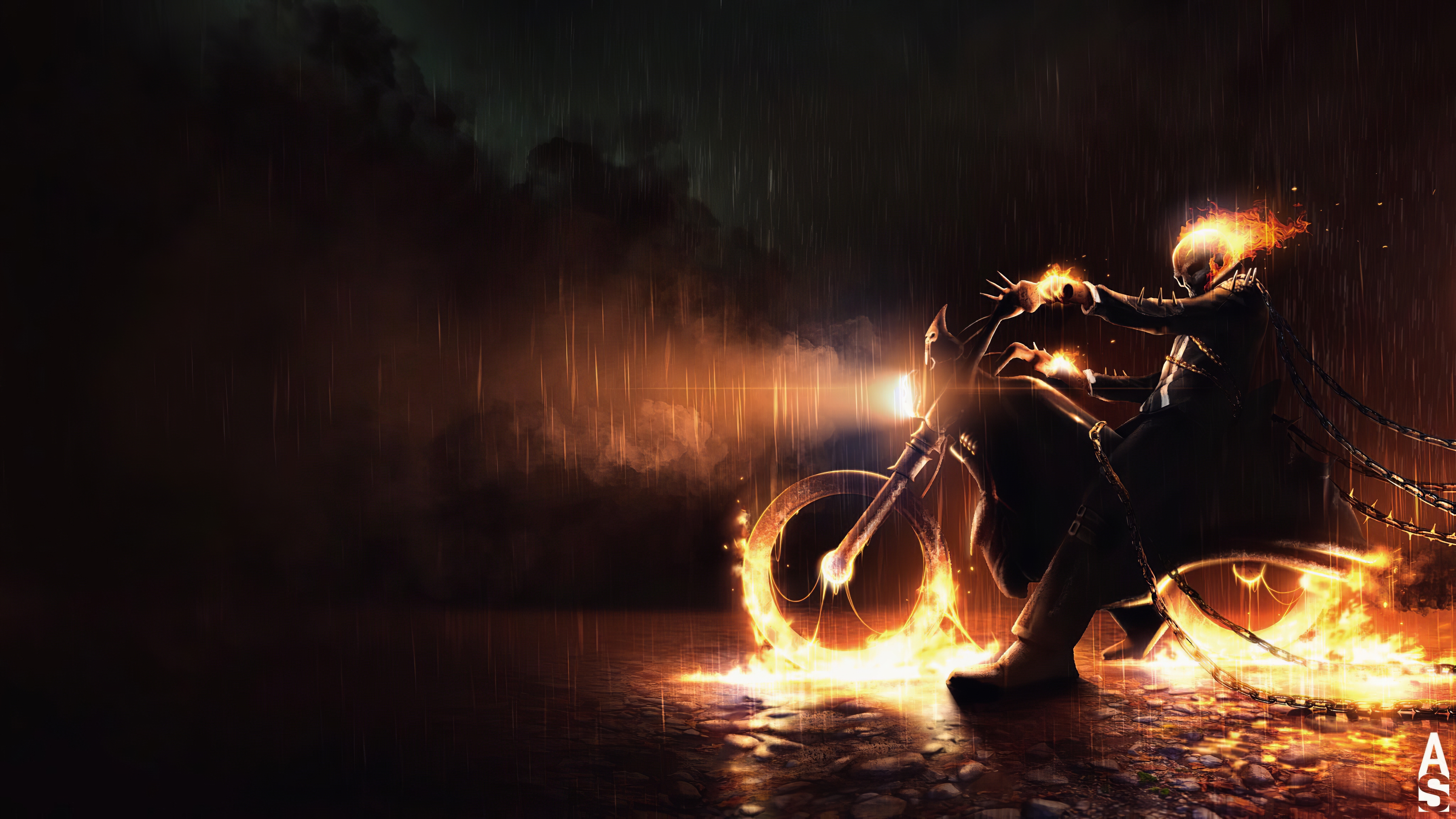 Téléchargez des papiers peints mobile Ghost Rider, Bande Dessinées gratuitement.