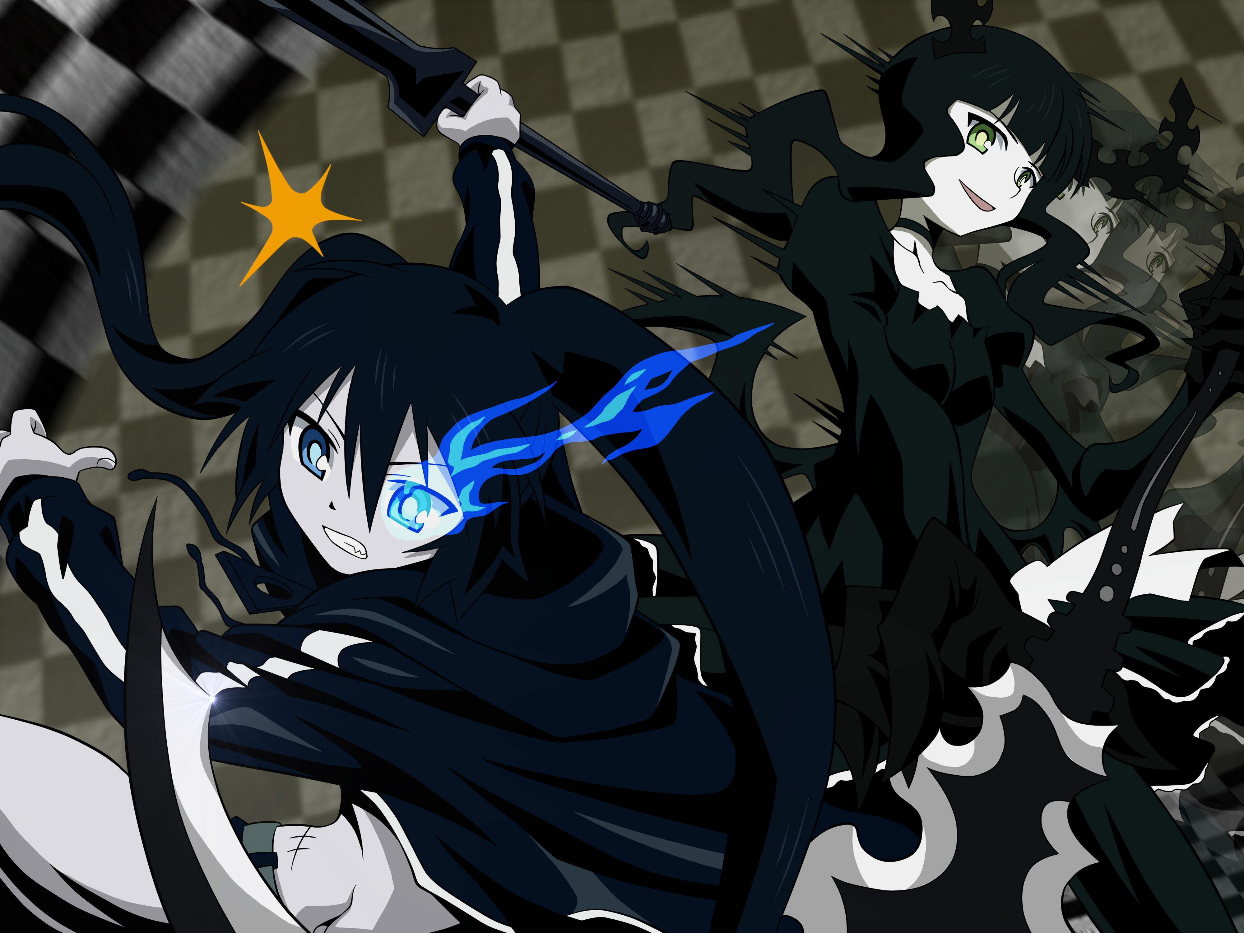 Téléchargez gratuitement l'image Black Rock Shooter, Animé, Maître Mort (Black Rock Shooter) sur le bureau de votre PC