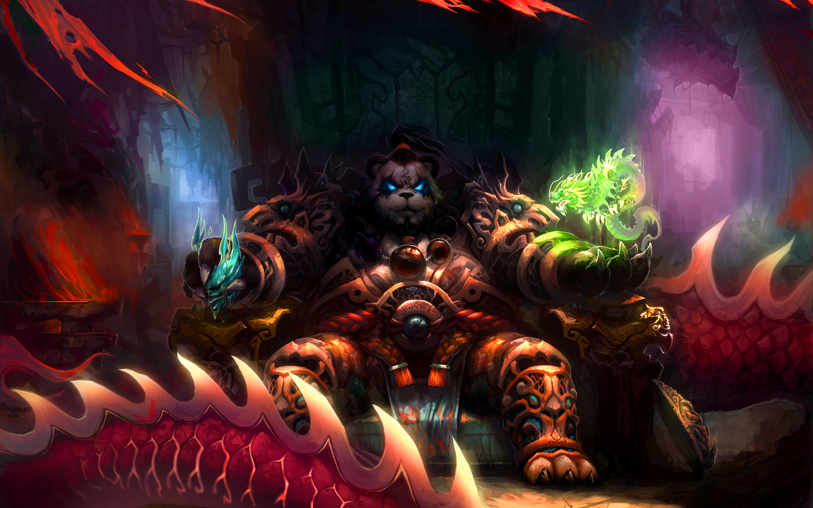 Laden Sie Pandaren (World Of Warcraft) HD-Desktop-Hintergründe herunter