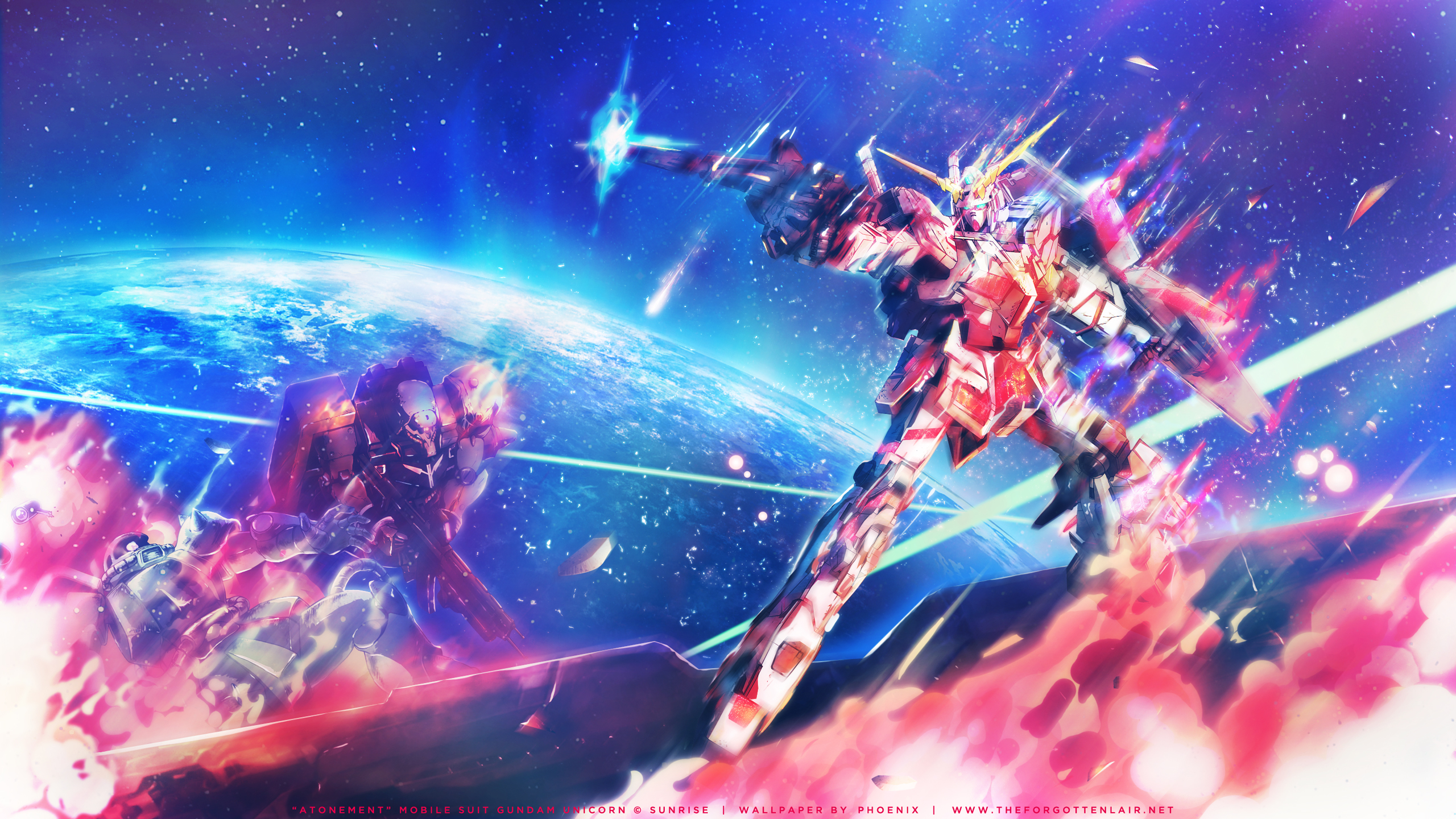 Meilleurs fonds d'écran Mobile Suit Gundam Licorne pour l'écran du téléphone