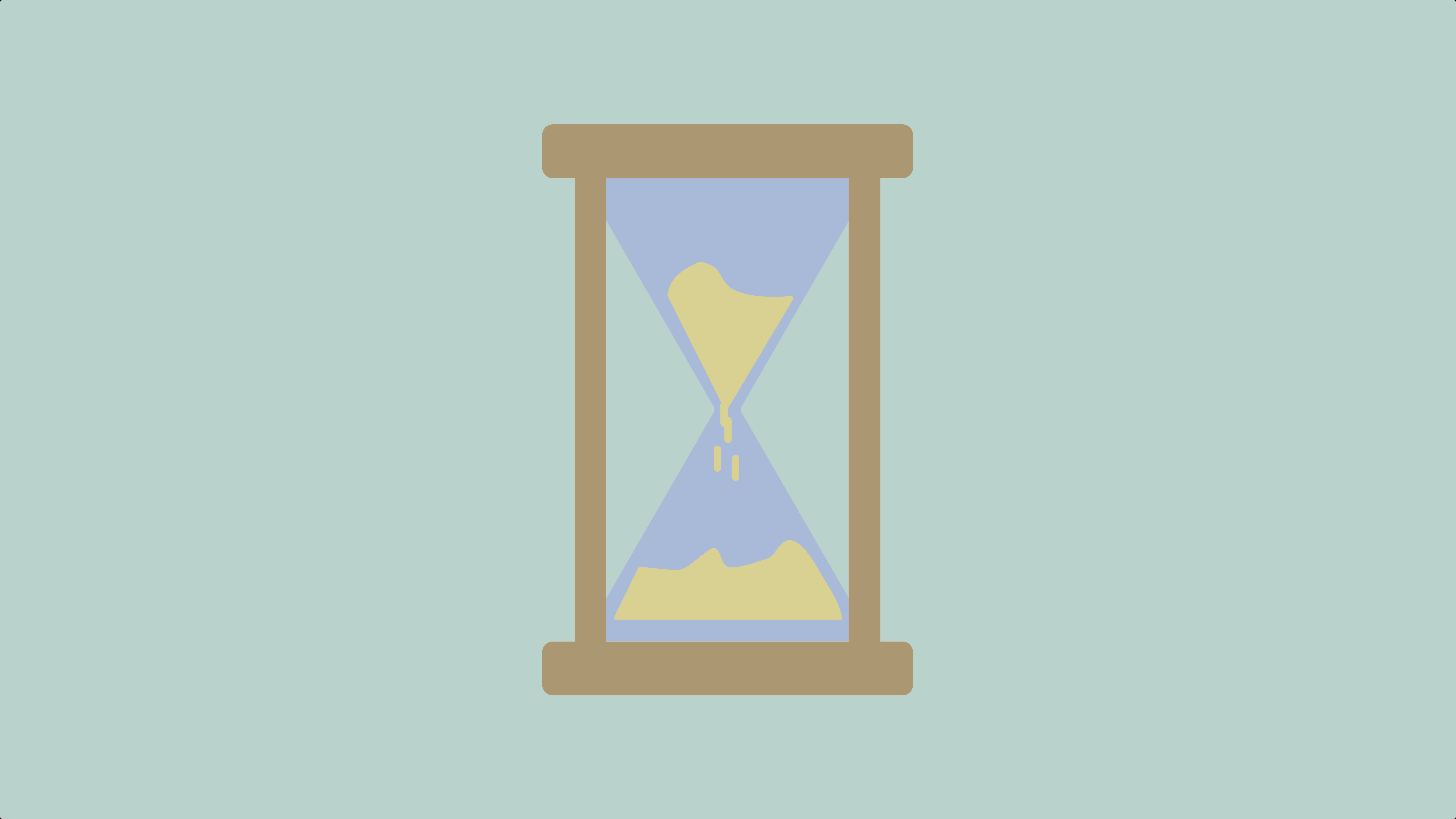 Download mobile wallpaper Minimalism, Artistic, Hourglass for free.