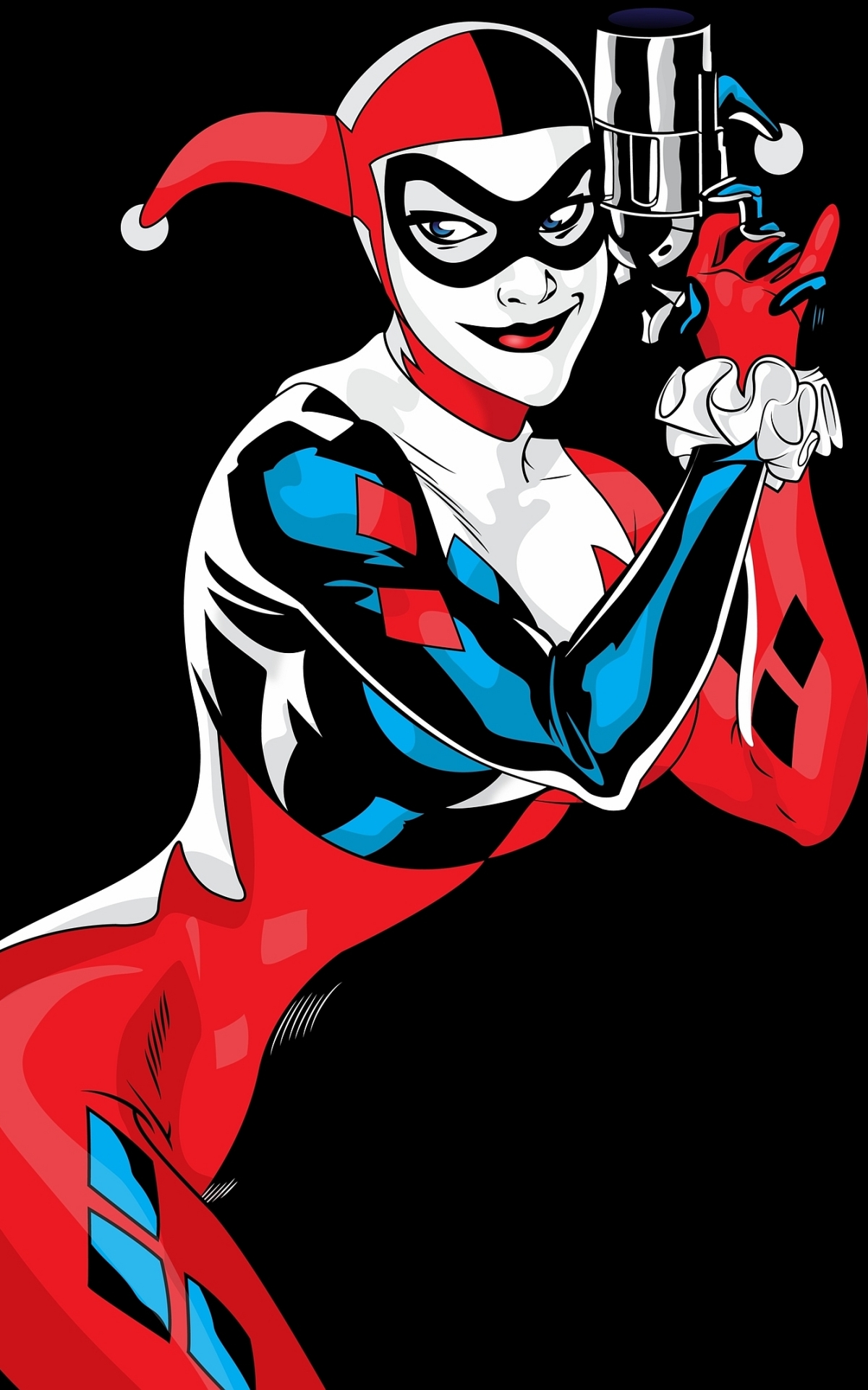 Handy-Wallpaper Comics, Harley Quinn kostenlos herunterladen.