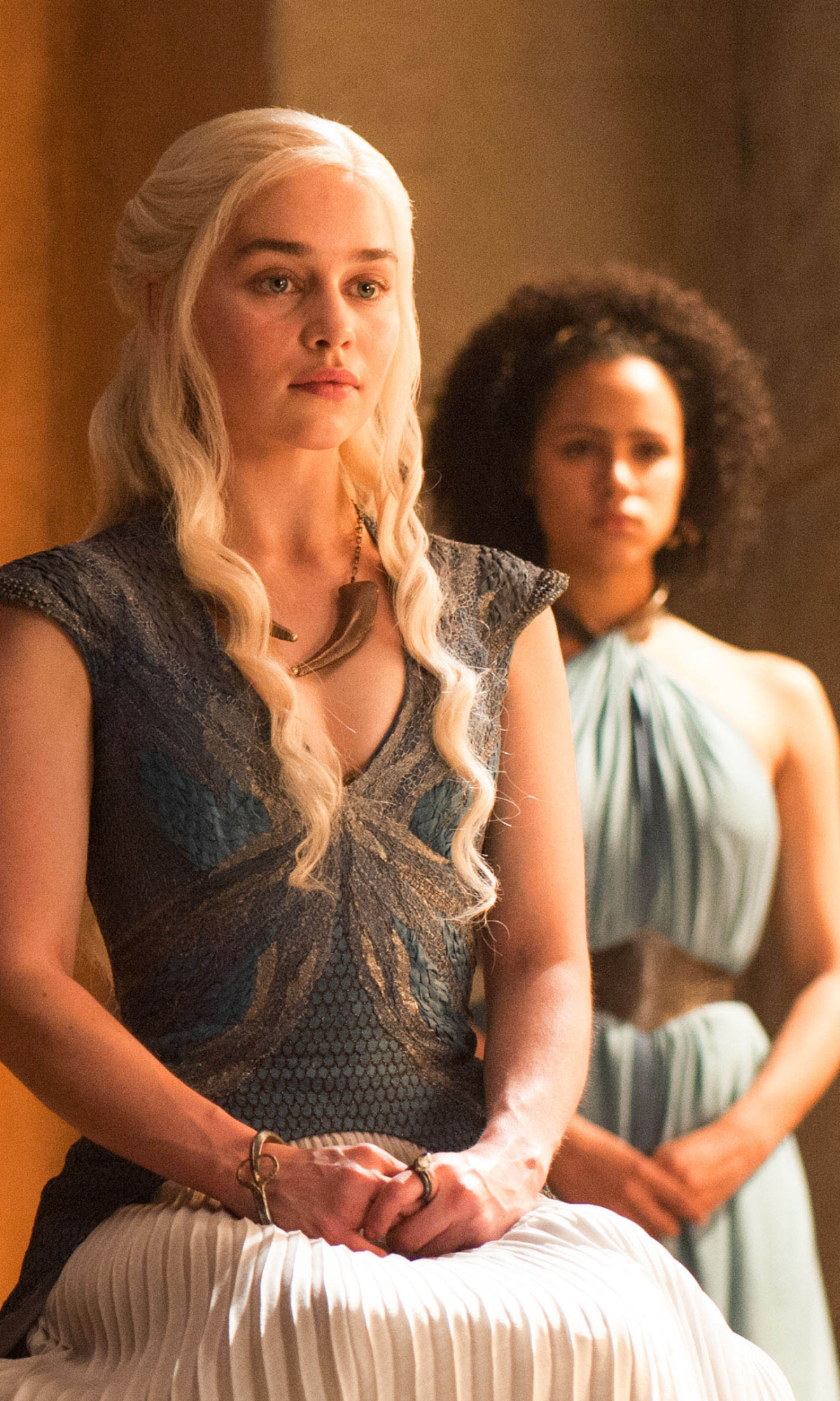 Download mobile wallpaper Game Of Thrones, Tv Show, Daenerys Targaryen, Emilia Clarke for free.