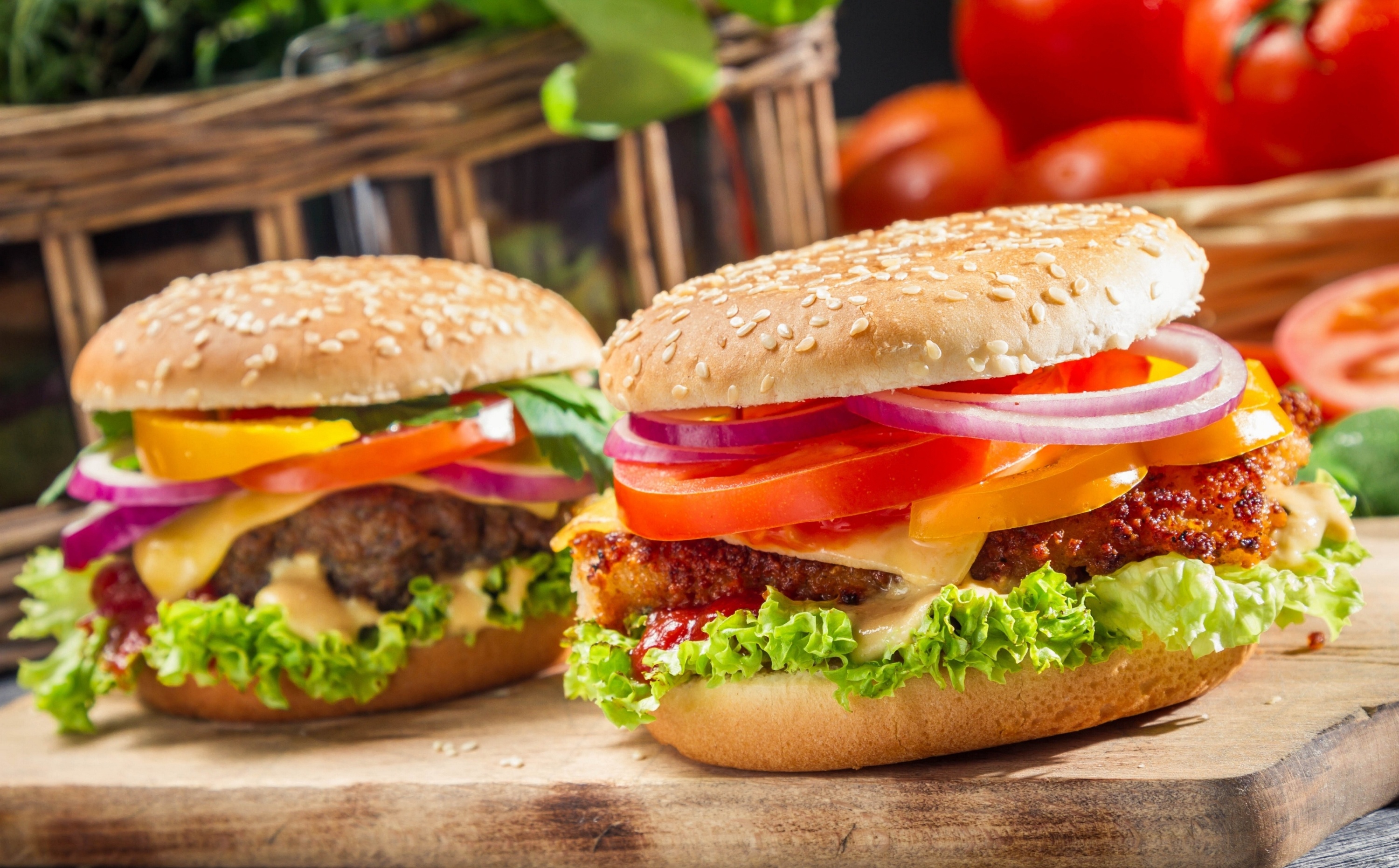 Download mobile wallpaper Food, Burger for free.