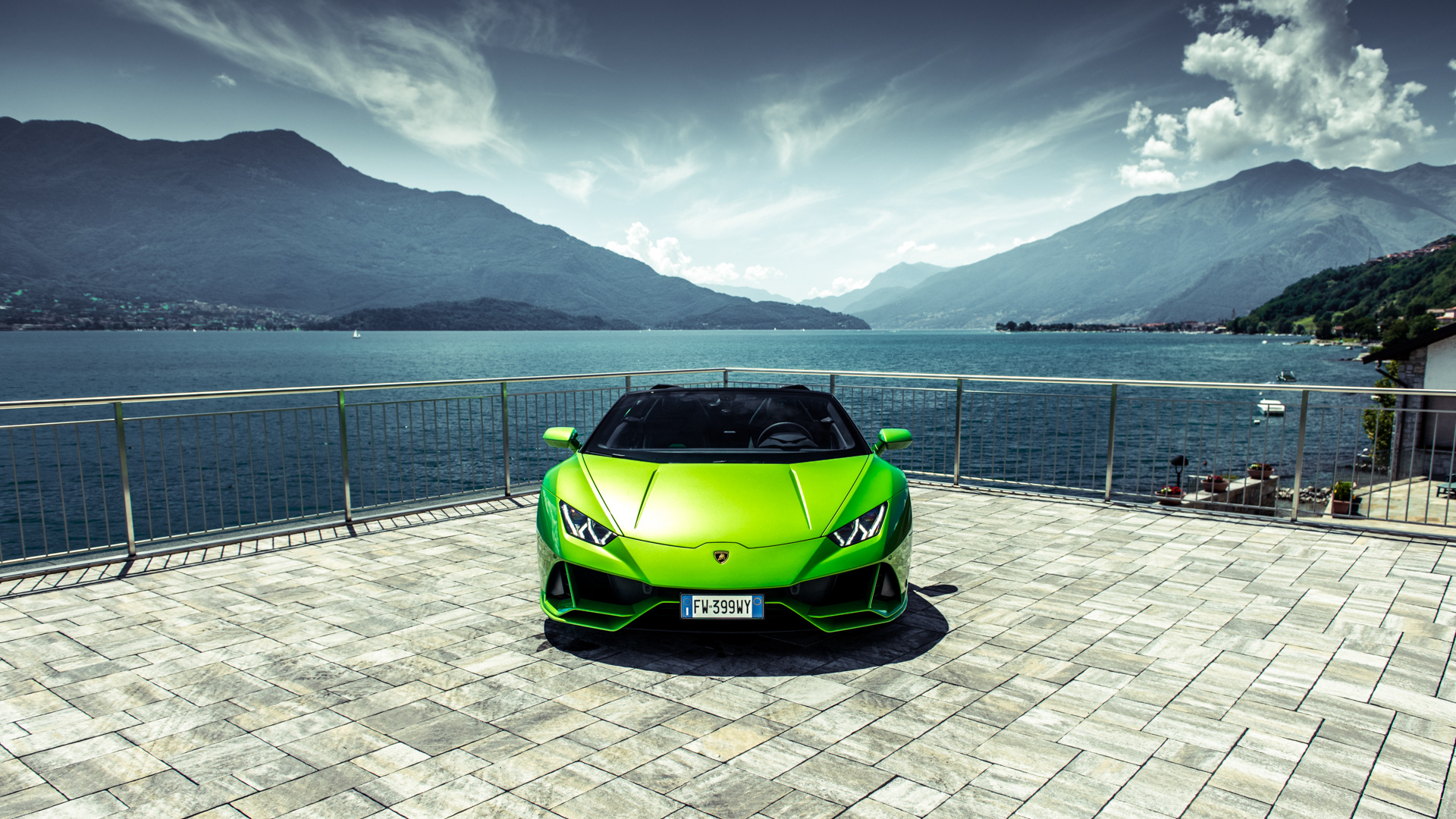 Download mobile wallpaper Lamborghini, Car, Supercar, Lamborghini Huracan, Vehicles, Green Car, Lamborghini Huracán Evo for free.