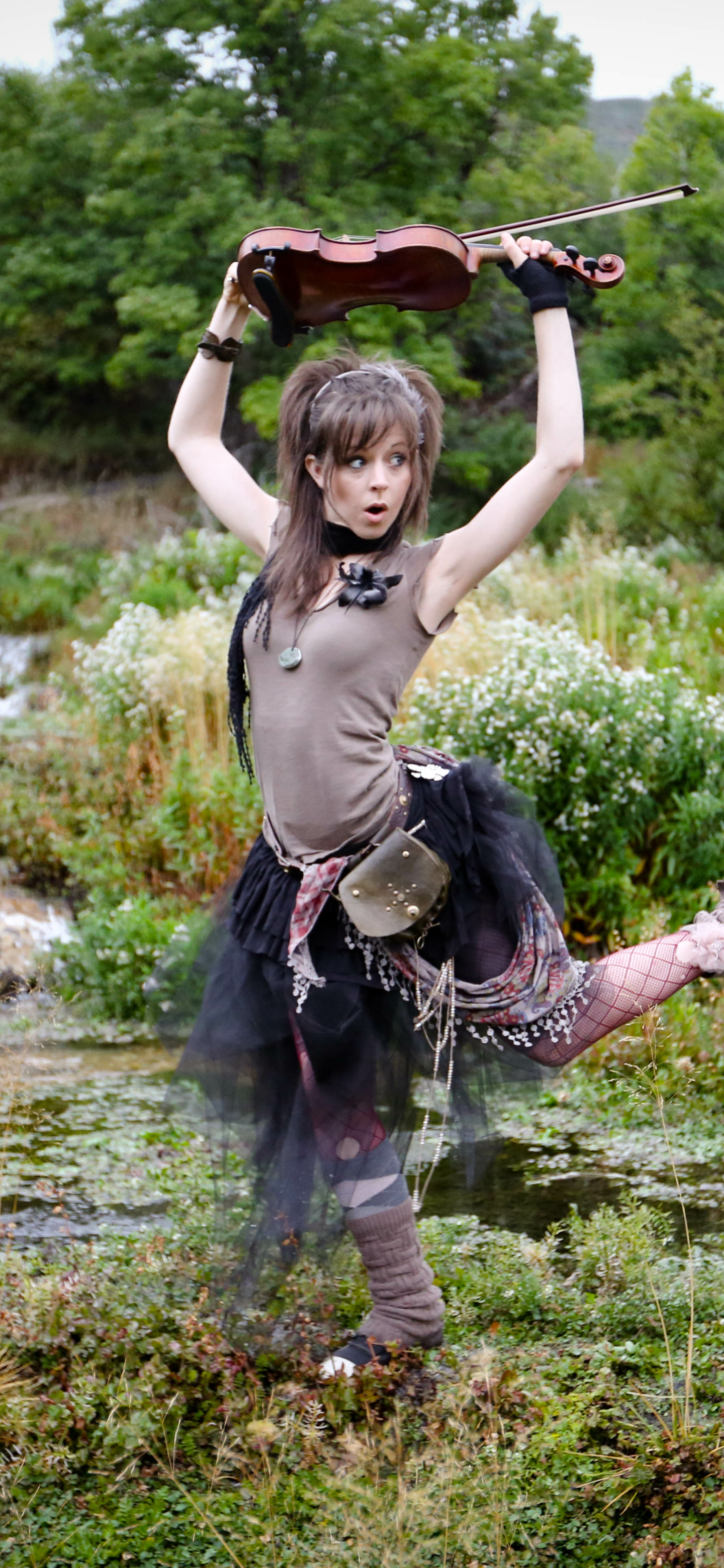 Handy-Wallpaper Musik, Lindsey Stirling kostenlos herunterladen.