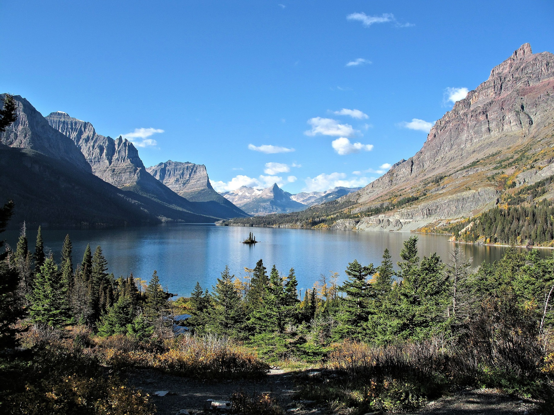 Скачать обои бесплатно Природа, Озера, Гора, Озеро, Канада, Земля/природа картинка на рабочий стол ПК
