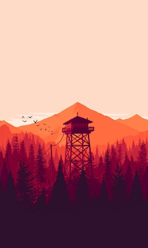 Download mobile wallpaper Video Game, Firewatch for free.