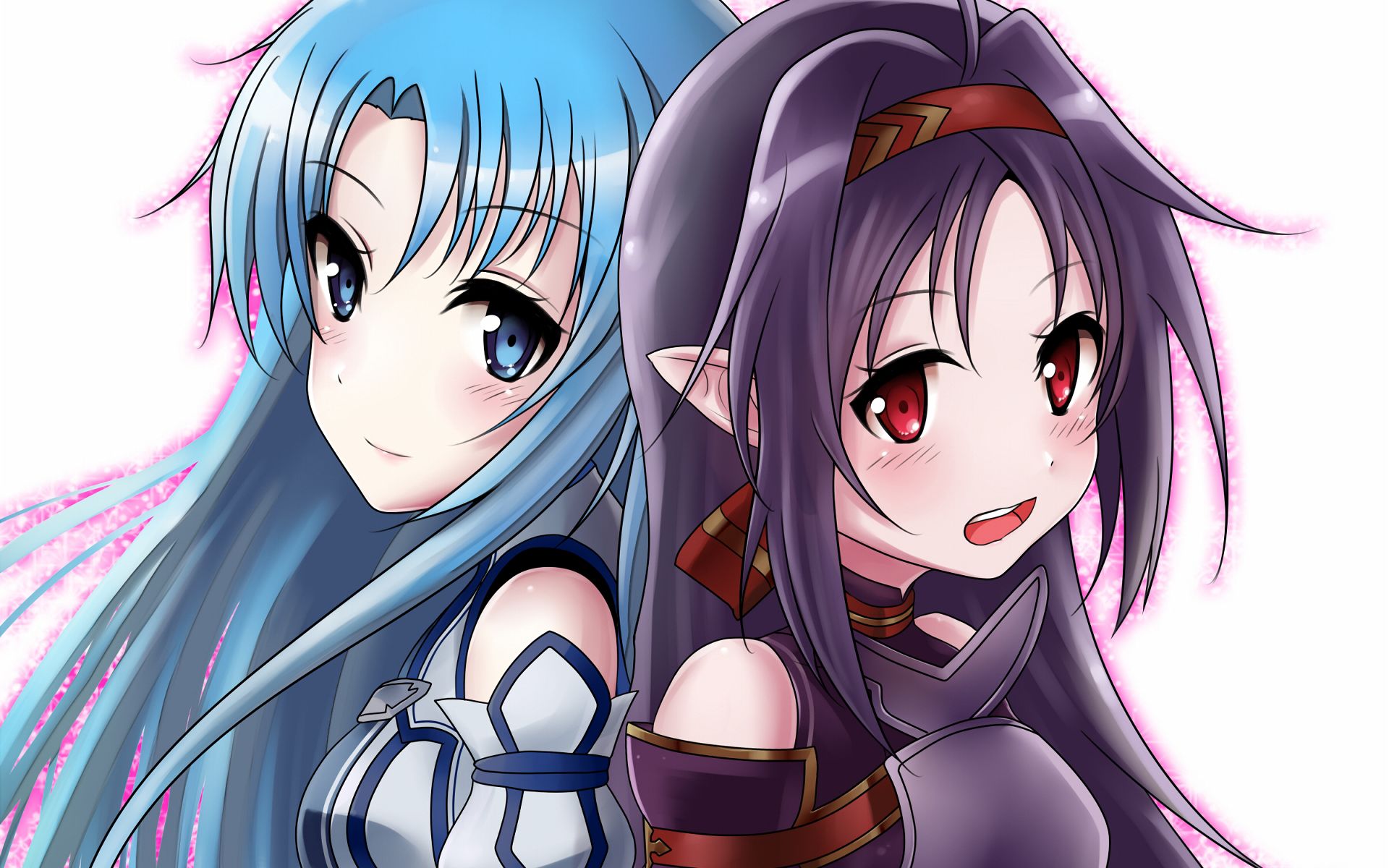 Download mobile wallpaper Anime, Sword Art Online, Asuna Yuuki, Sword Art Online Ii, Yuuki Konno for free.