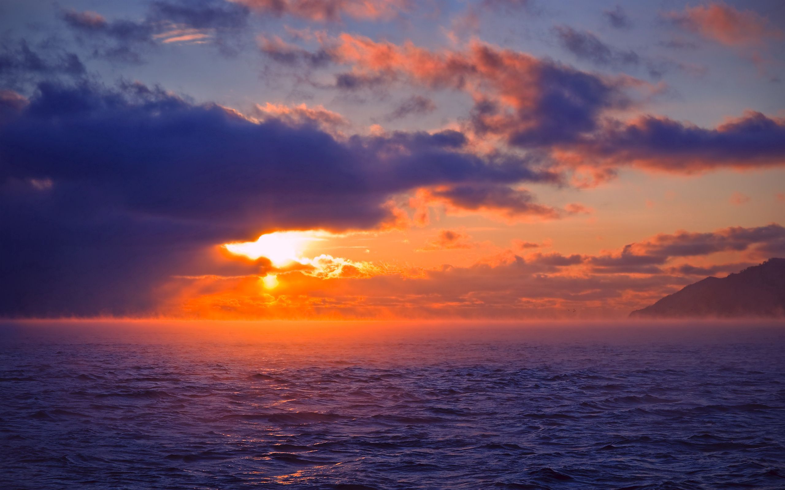 Laden Sie das Natur, Wasser, Sun, Sunset, Waves, Horizont, Sea-Bild kostenlos auf Ihren PC-Desktop herunter