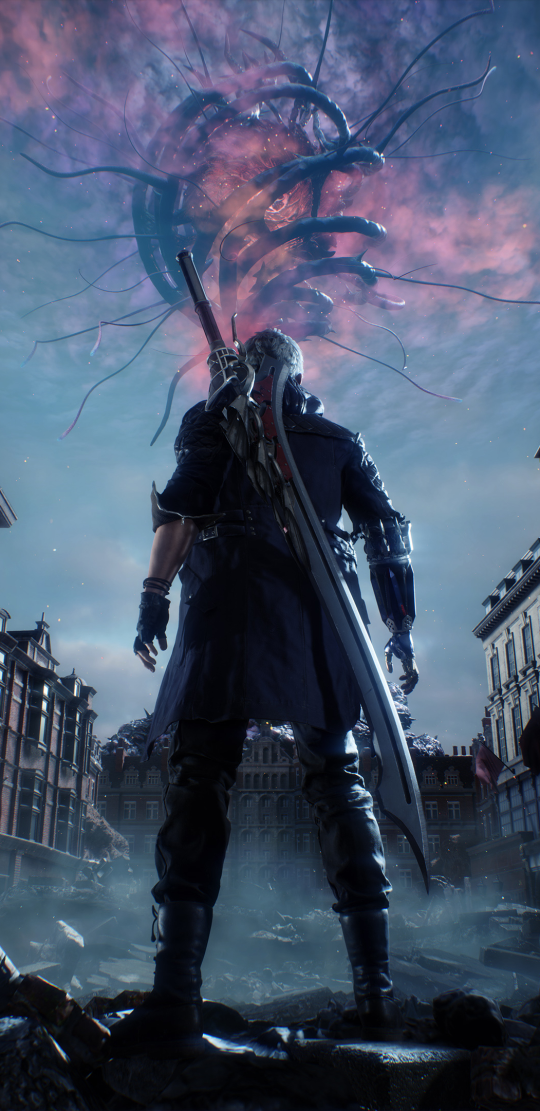 Descarga gratuita de fondo de pantalla para móvil de Devil May Cry, Videojuego, Nerón (Devil May Cry), Devil May Cry 5.