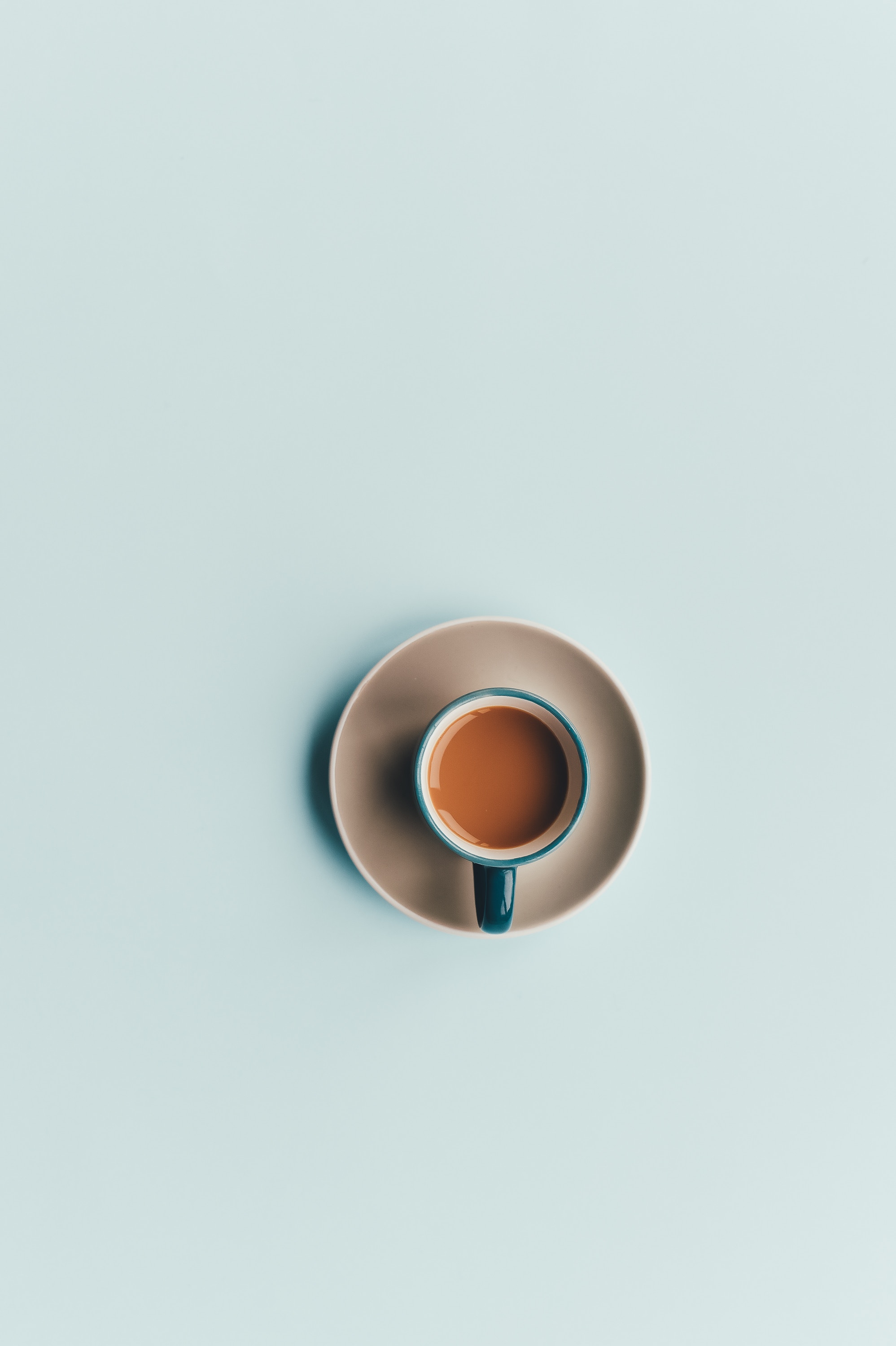 Laden Sie das Eine Tasse, Tasse, Coffee, Minimalismus-Bild kostenlos auf Ihren PC-Desktop herunter