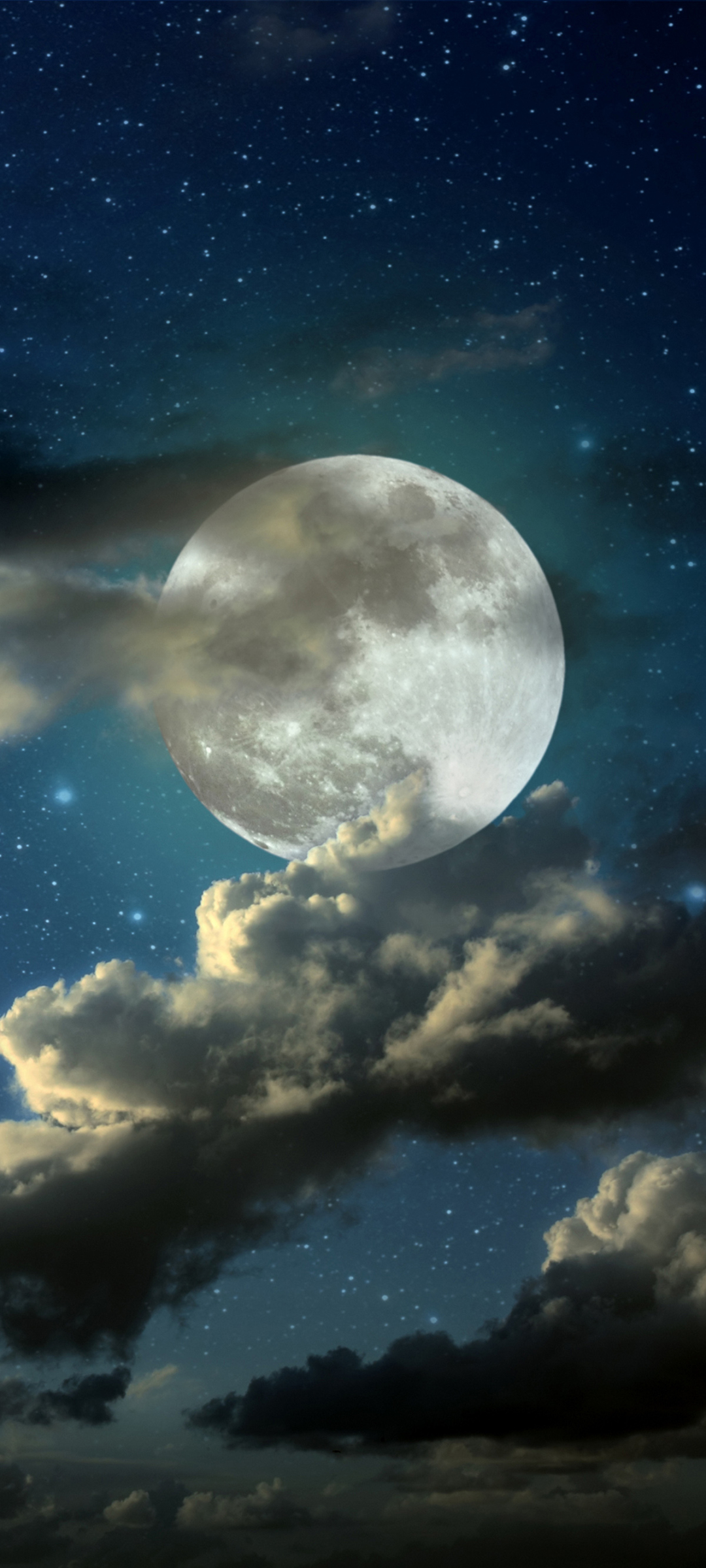 Download mobile wallpaper Moon, Earth for free.