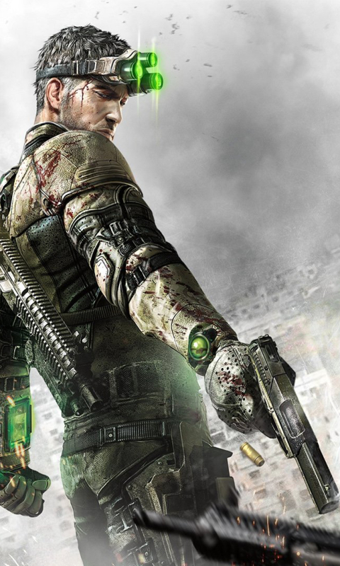 Download mobile wallpaper Tom Clancy's Splinter Cell: Blacklist, Sam Fisher, Tom Clancy's, Video Game for free.