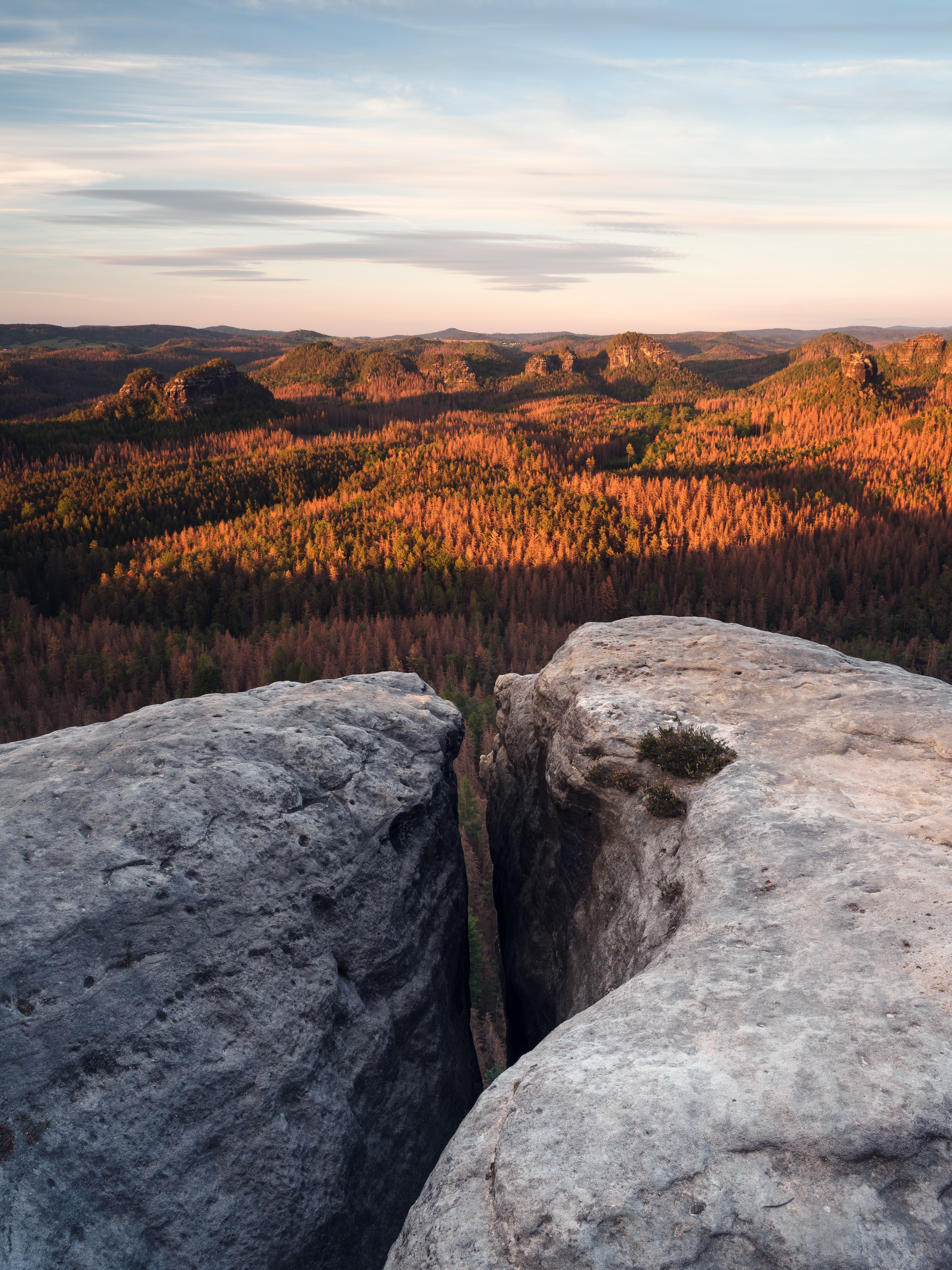 stone, nature, rock, horizon, forest, relief HD for desktop 1080p