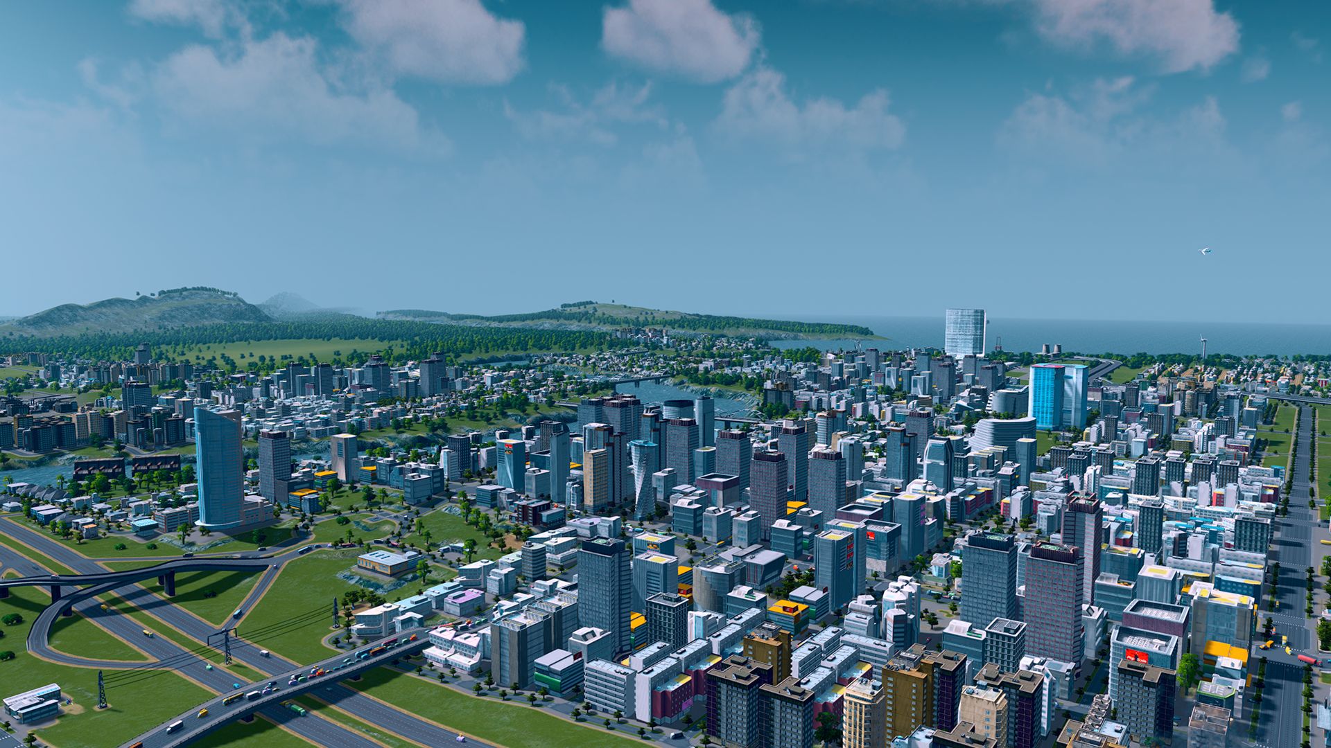 Laden Sie Cities: Skylines HD-Desktop-Hintergründe herunter