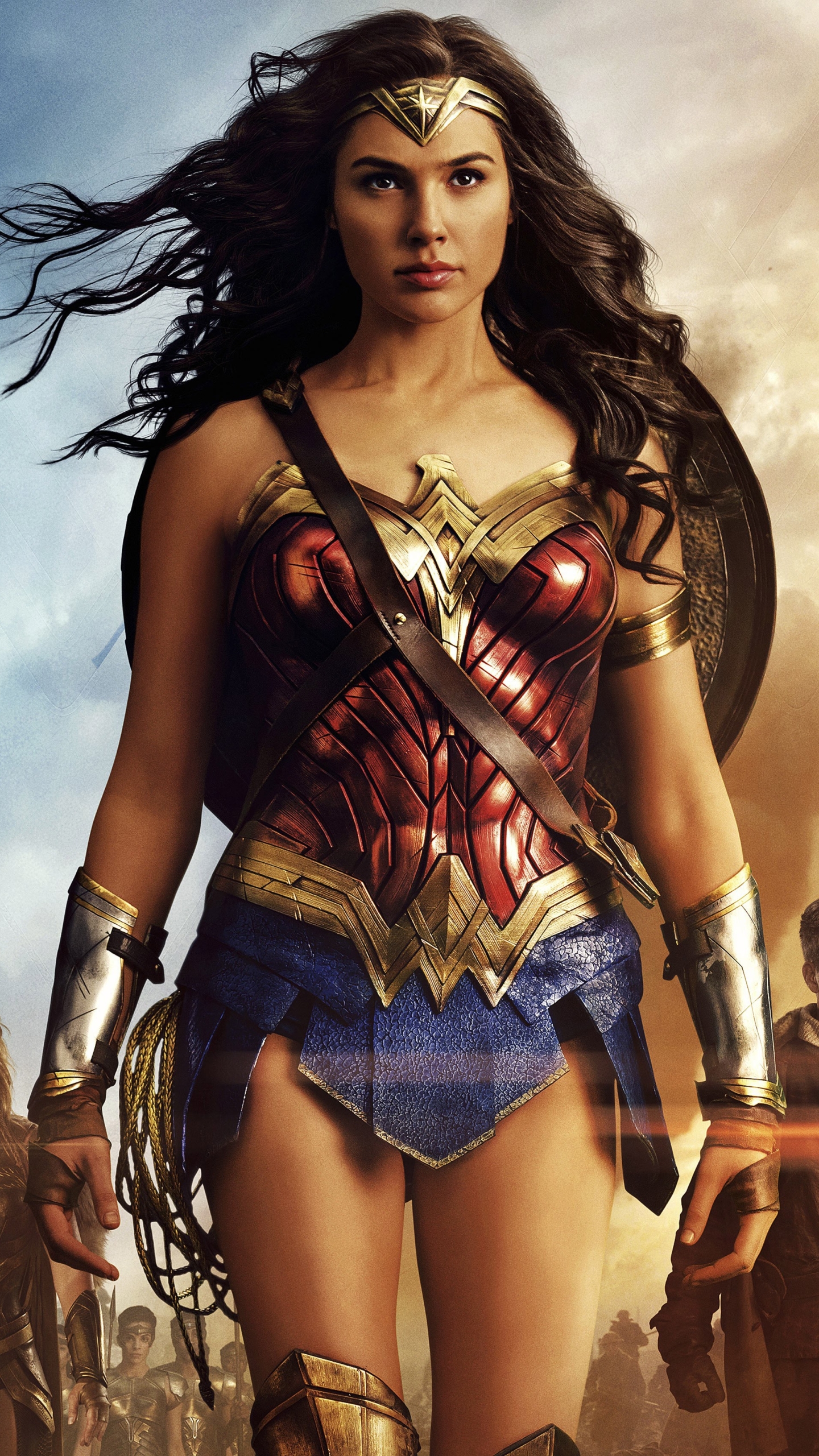 Download mobile wallpaper Chris Pine, Movie, Wonder Woman, Gal Gadot for free.
