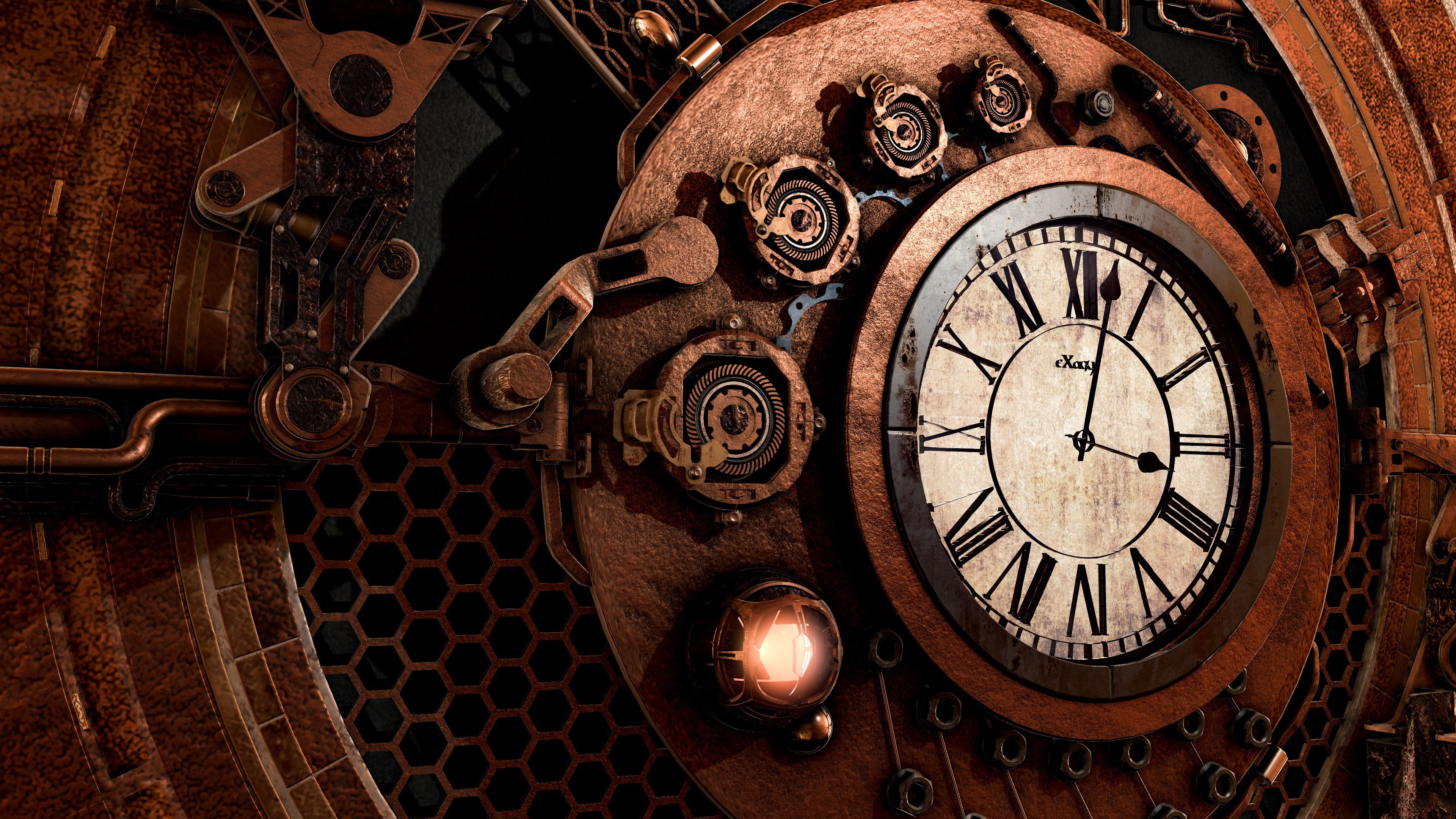 138098 descargar imagen mecanismo, reloj, miscelánea, misceláneo, la cara del reloj, marcar, hora, es hora, flechas, steampunk: fondos de pantalla y protectores de pantalla gratis