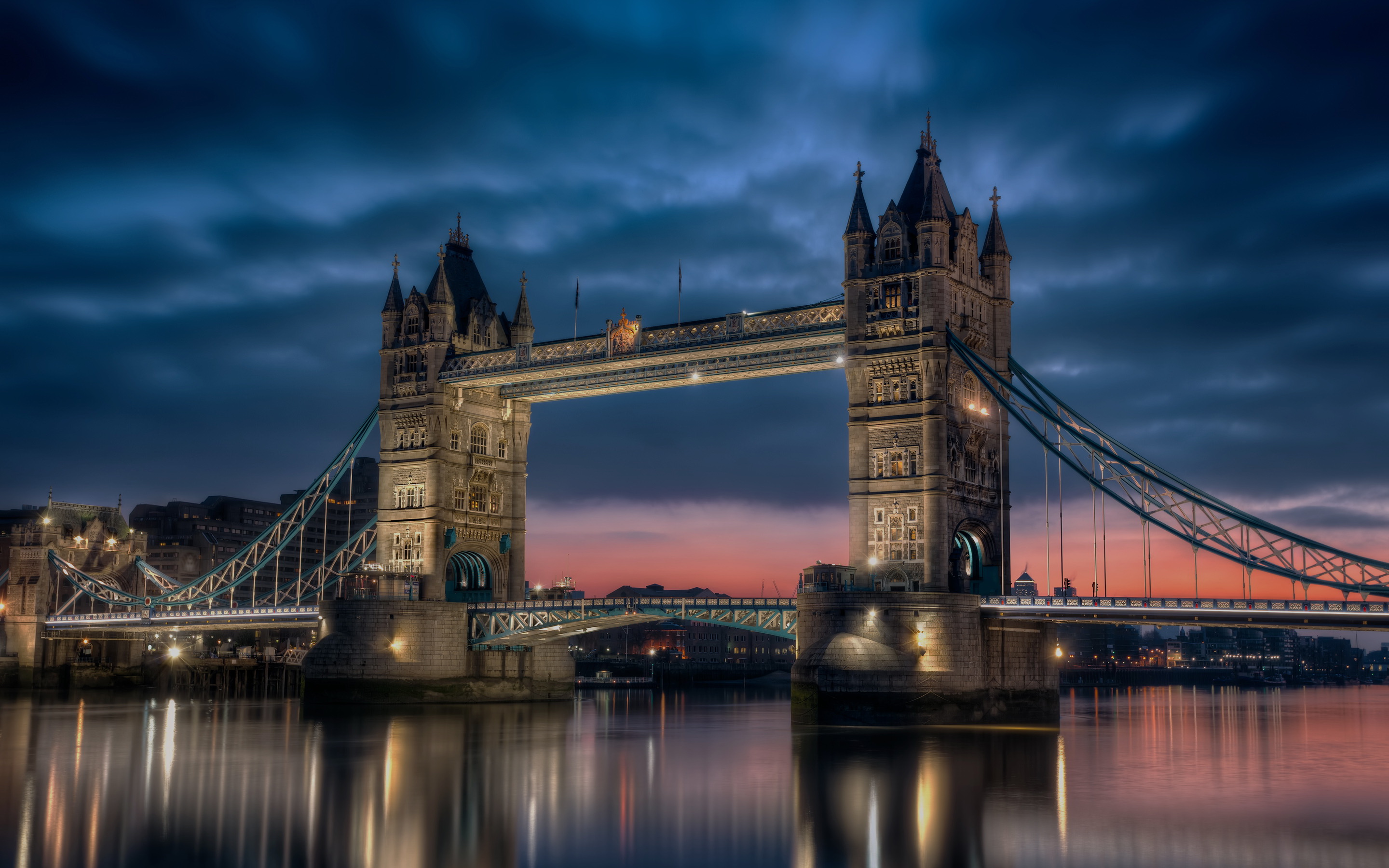 Descarga gratuita de fondo de pantalla para móvil de Puentes, Noche, Londres, Puente, Puente De La Torre, Hecho Por El Hombre.