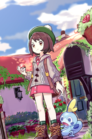 Descarga gratuita de fondo de pantalla para móvil de Pokémon, Videojuego, Gloria (Pokémon), Pokemon: Espada Y Escudo, Sollozar (Pokémon).