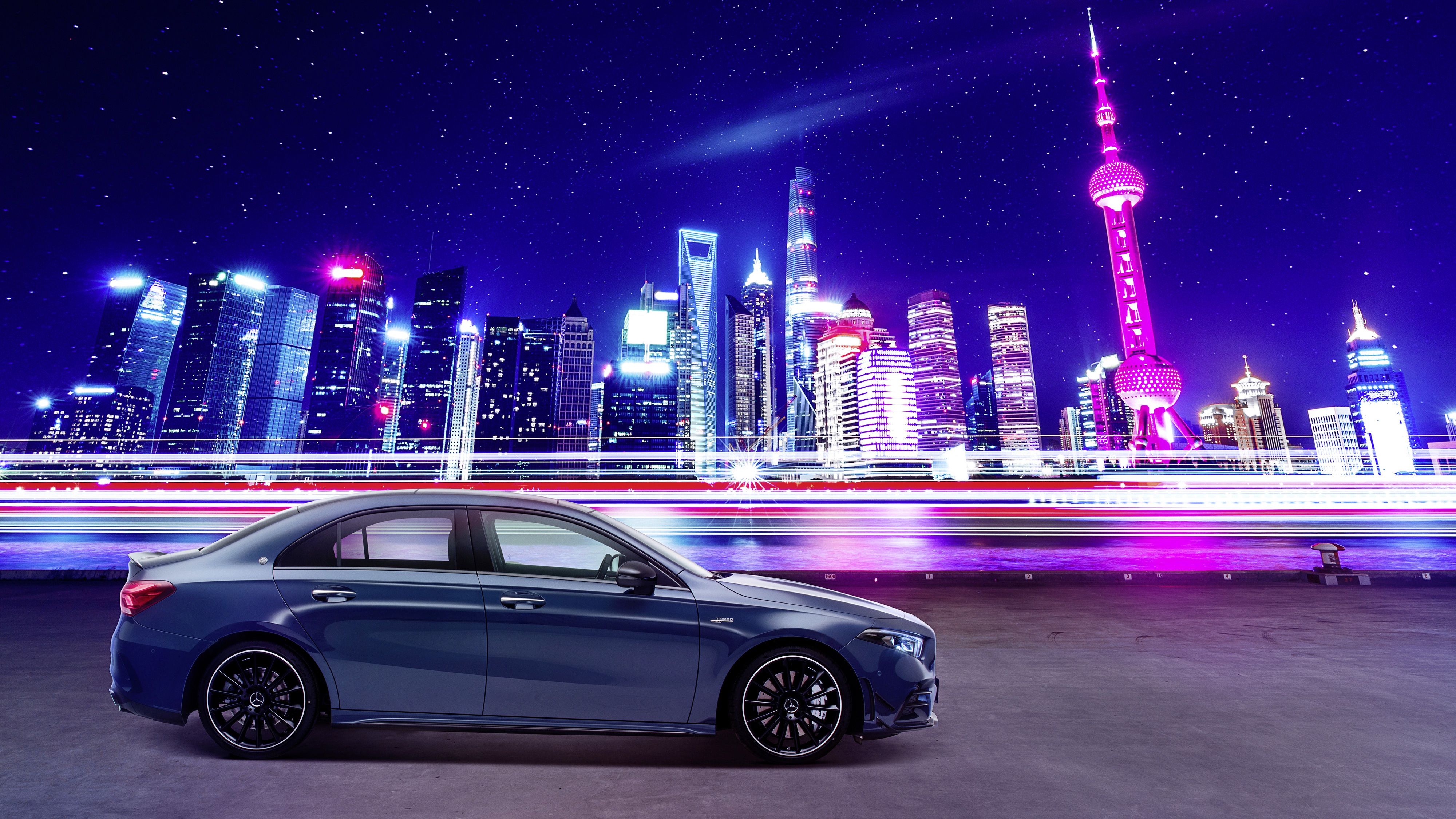 Download mobile wallpaper Car, Mercedes Benz, Shanghai, Compact Car, Vehicles, Mercedes Benz A Class for free.
