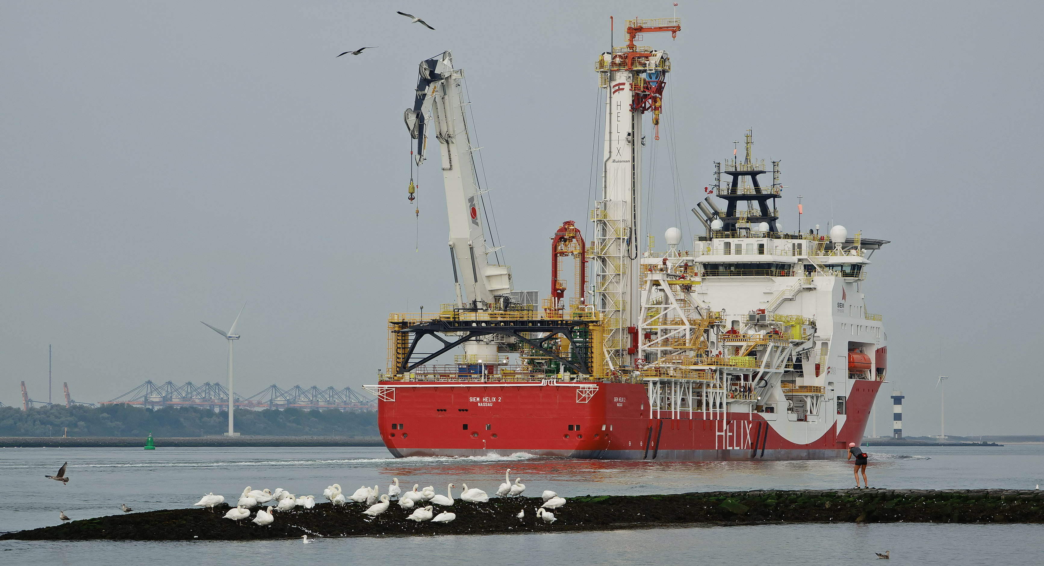 Free download wallpaper Ship, Vehicles, Offshore Support Vessel, Siem Helix 2 on your PC desktop
