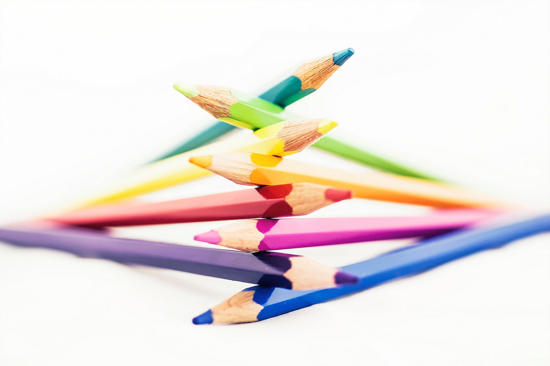 Download mobile wallpaper Colors, Pencil, Photography for free.
