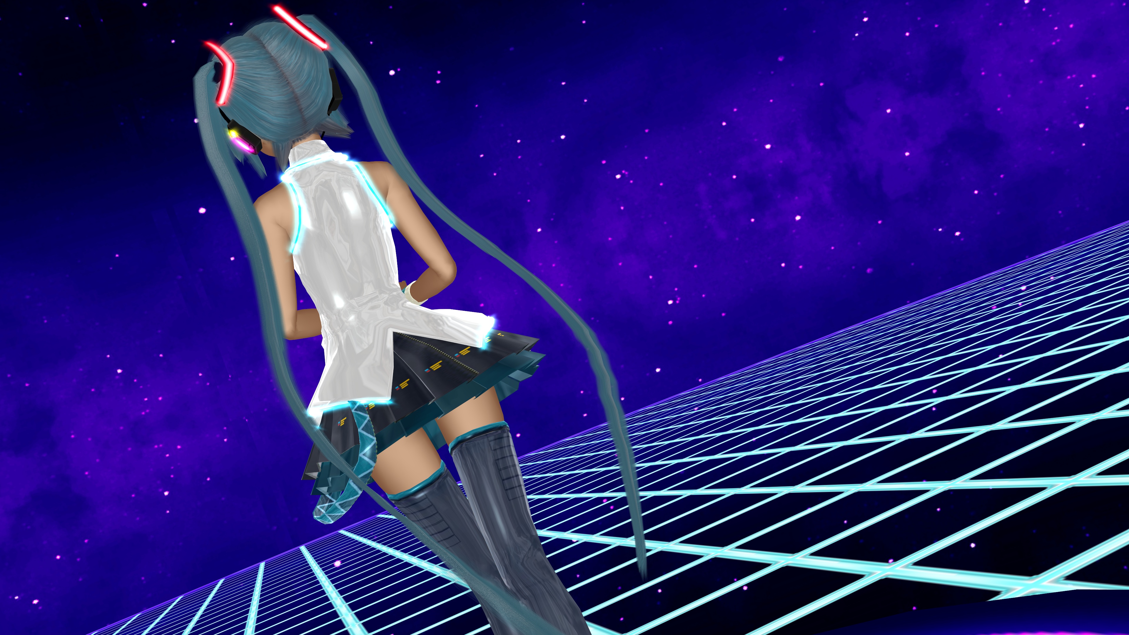 Free download wallpaper Anime, Vocaloid, Blue Hair, Hatsune Miku on your PC desktop