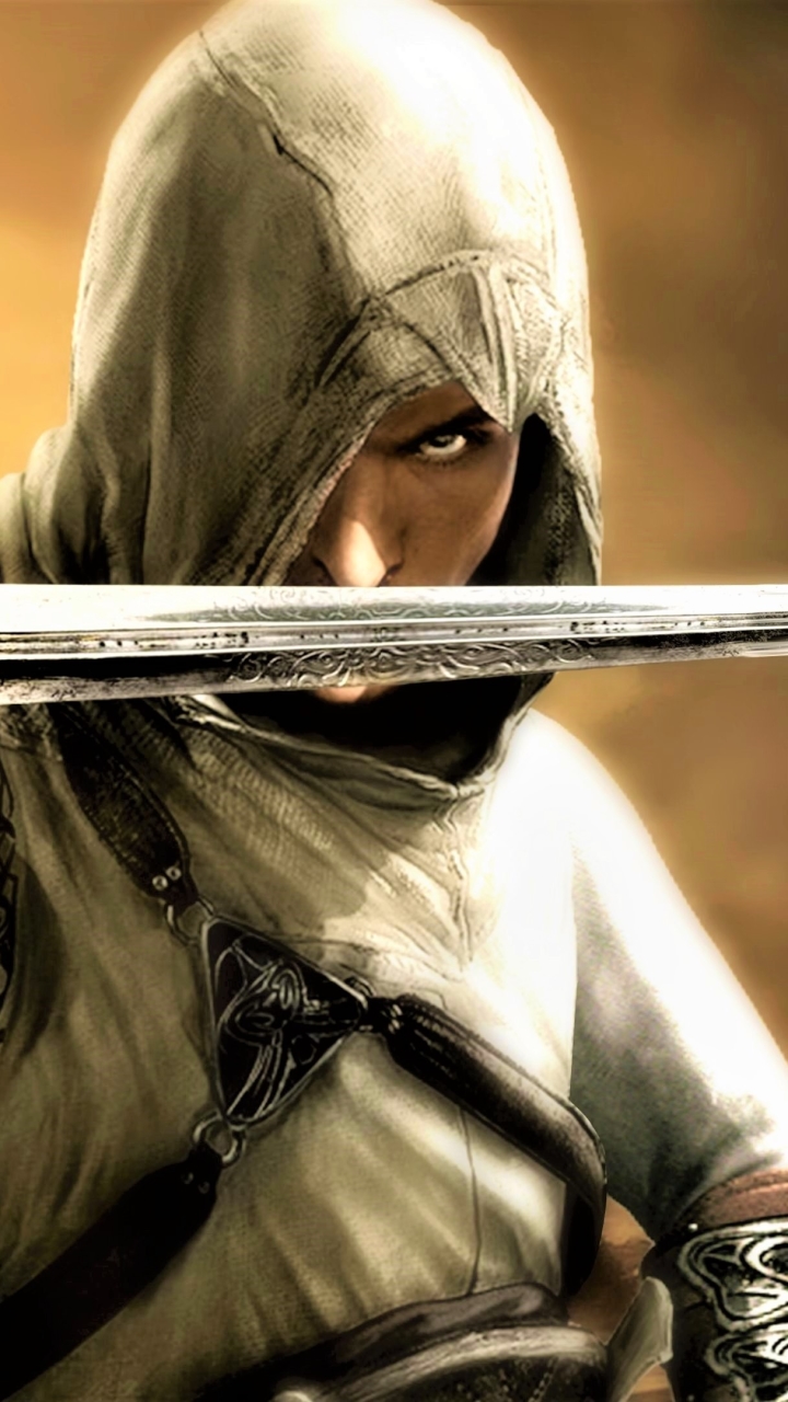 Download mobile wallpaper Assassin's Creed, Fantasy, Warrior, Sword, Video Game for free.