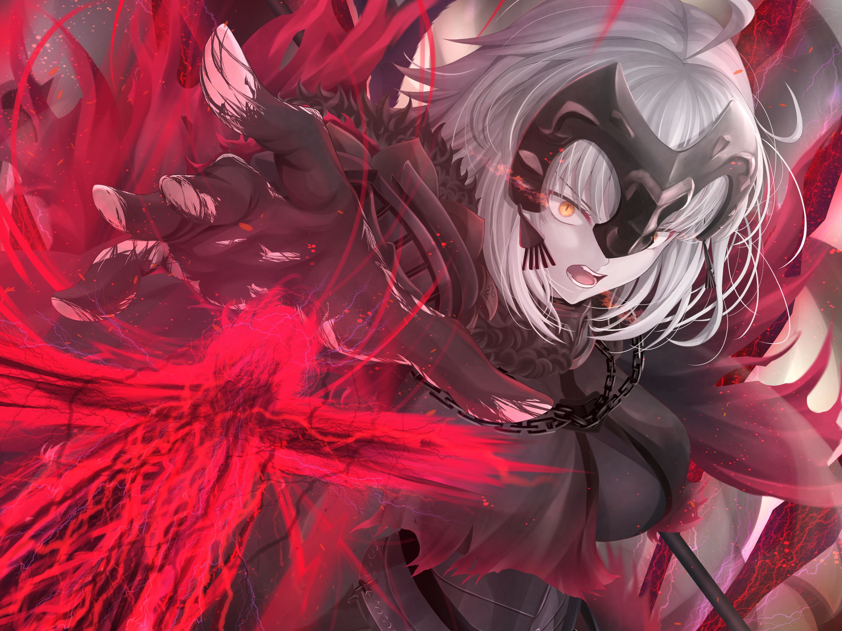 Free download wallpaper Anime, Yellow Eyes, Fate/grand Order, Jeanne D'arc Alter, Avenger (Fate/grand Order), Fate Series on your PC desktop