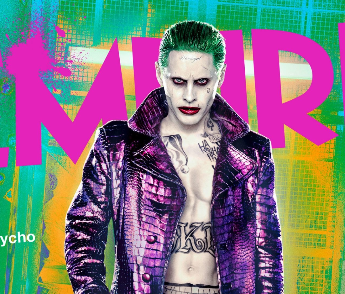Download mobile wallpaper Joker, Jared Leto, Movie, Suicide Squad for free.