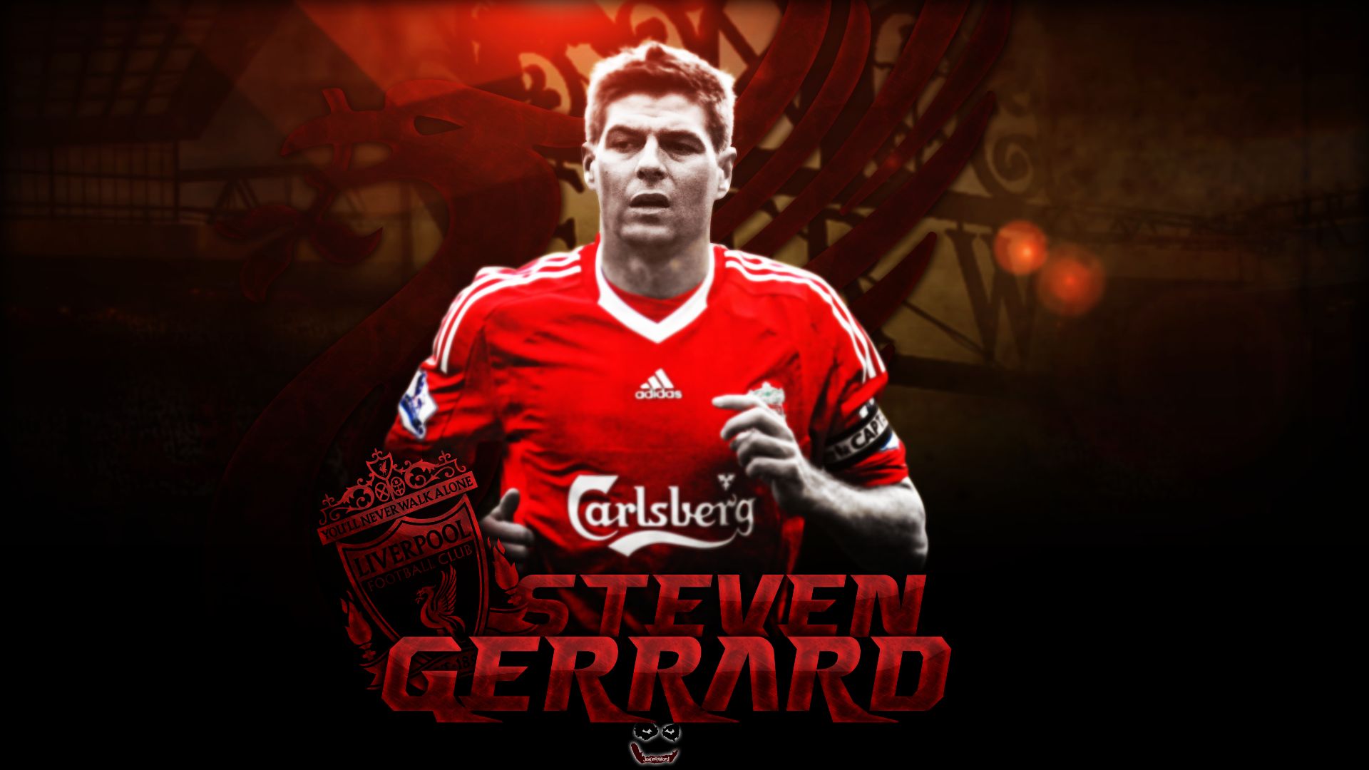 Free download wallpaper Sports, Liverpool F C, Steven Gerrard on your PC desktop