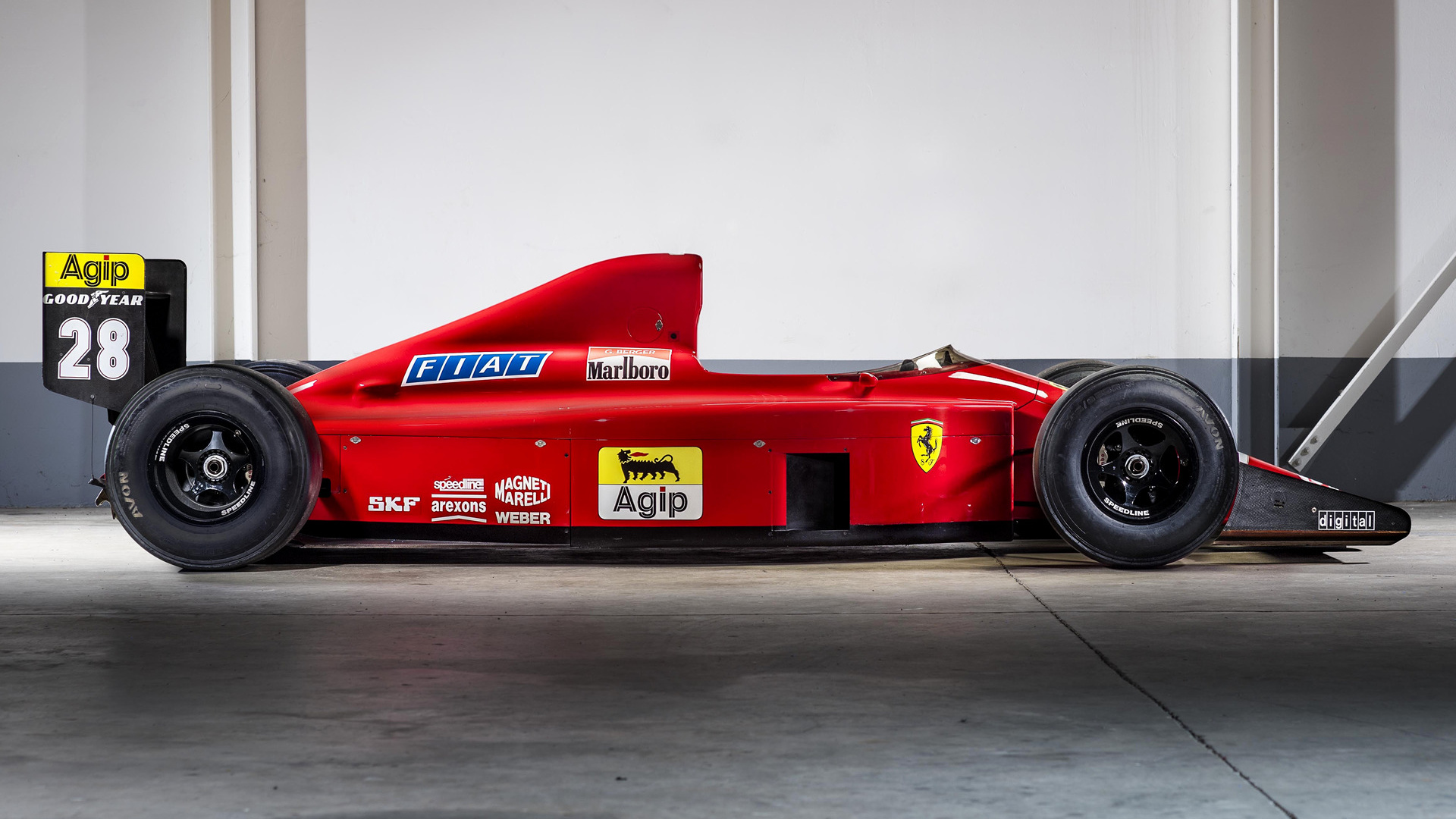フェラーリ F1 89HDデスクトップの壁紙をダウンロード