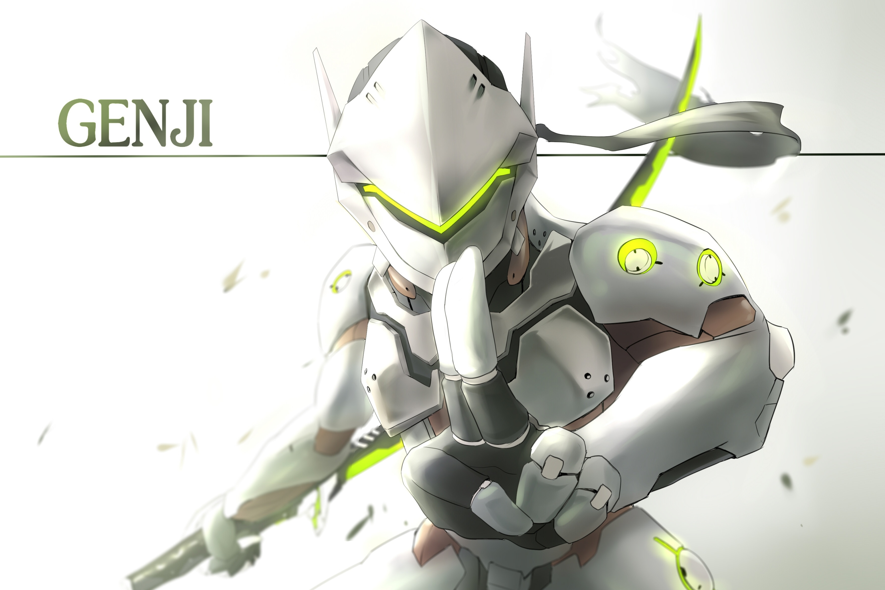 Download mobile wallpaper Overwatch, Video Game, Genji (Overwatch) for free.