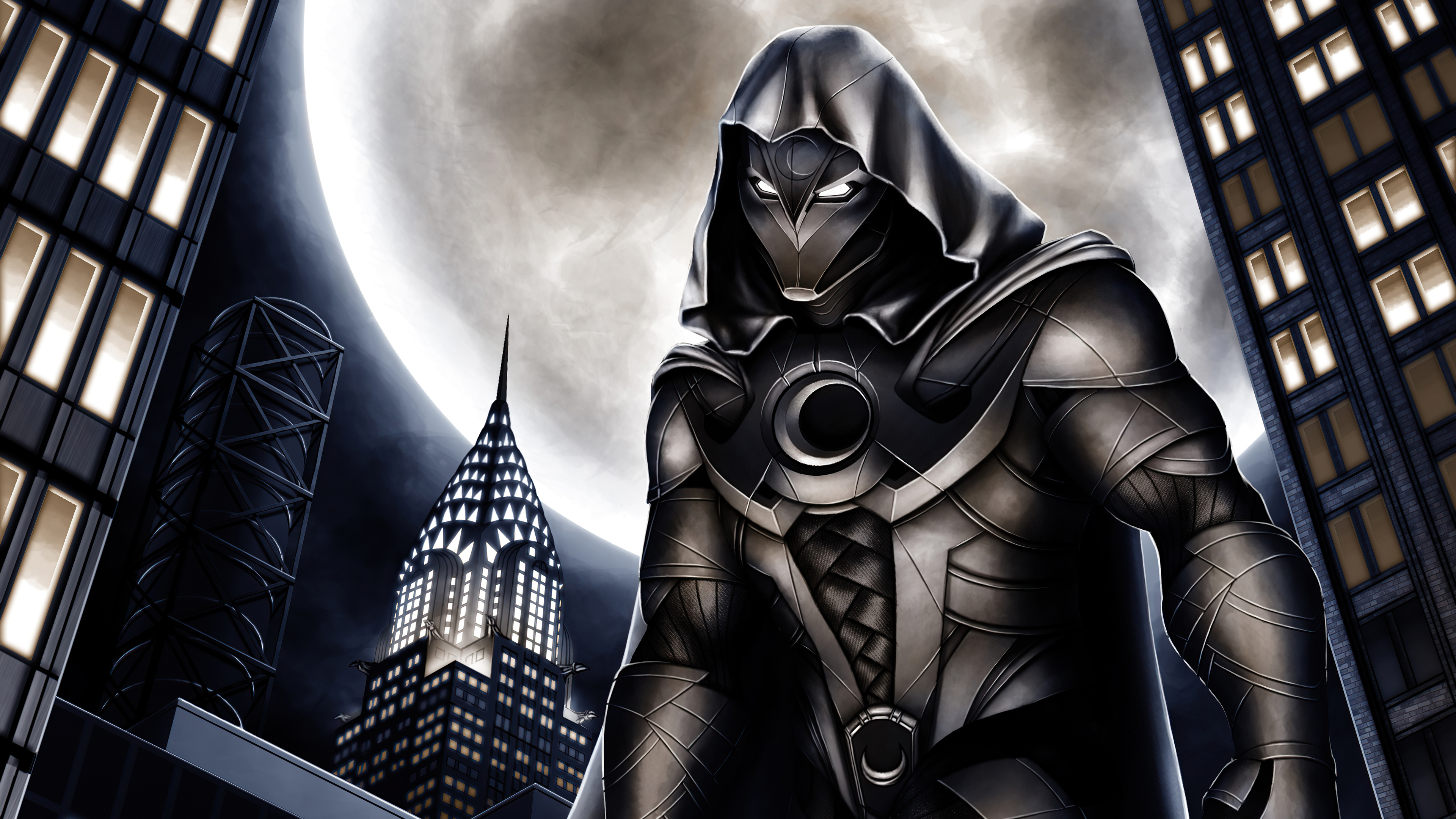 Free download wallpaper Moon Knight, Comics on your PC desktop