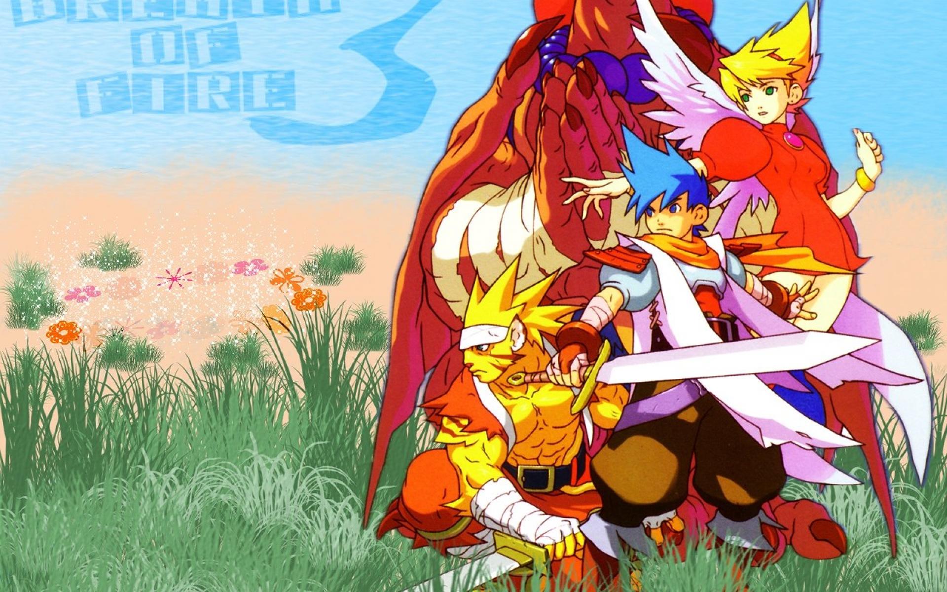 vertical wallpaper video game, breath of fire