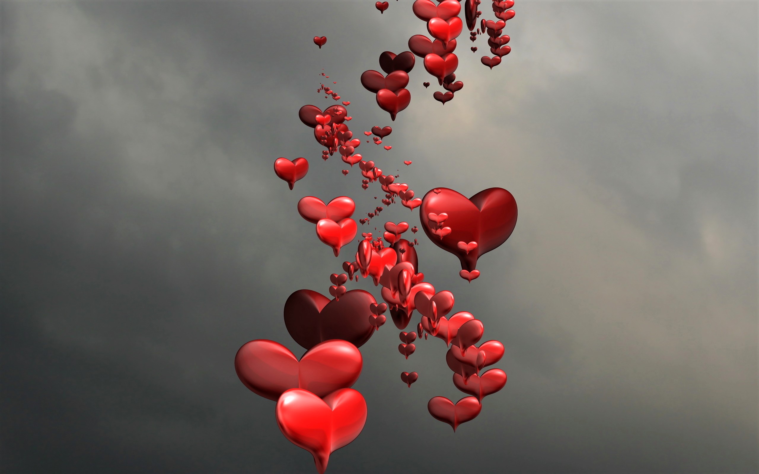 Download mobile wallpaper 3D, Heart, Artistic for free.