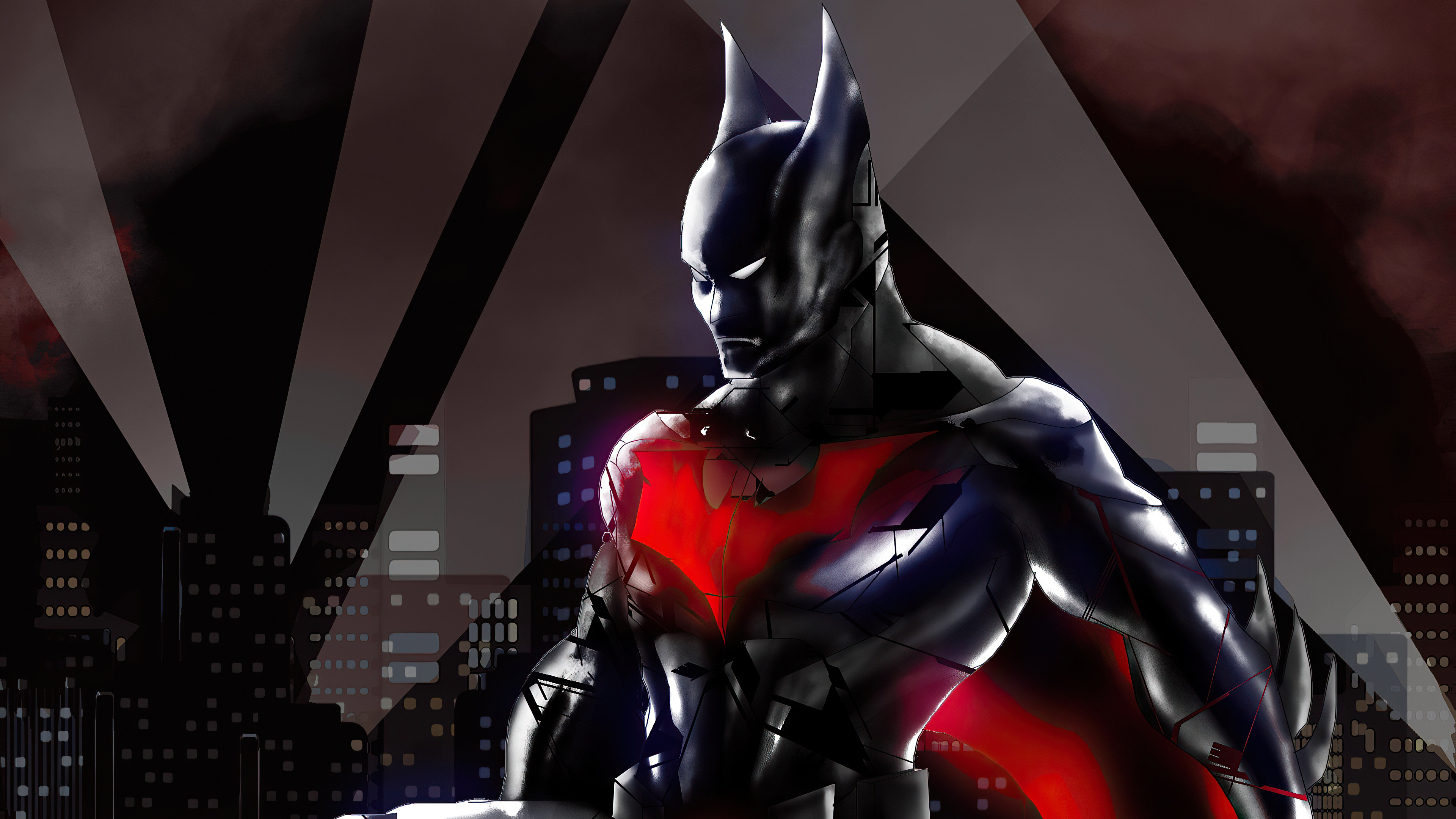 Baixar papel de parede para celular de Ordenança, História Em Quadrinhos, Dc Comics, Homem Morcego, Batman Do Futuro gratuito.